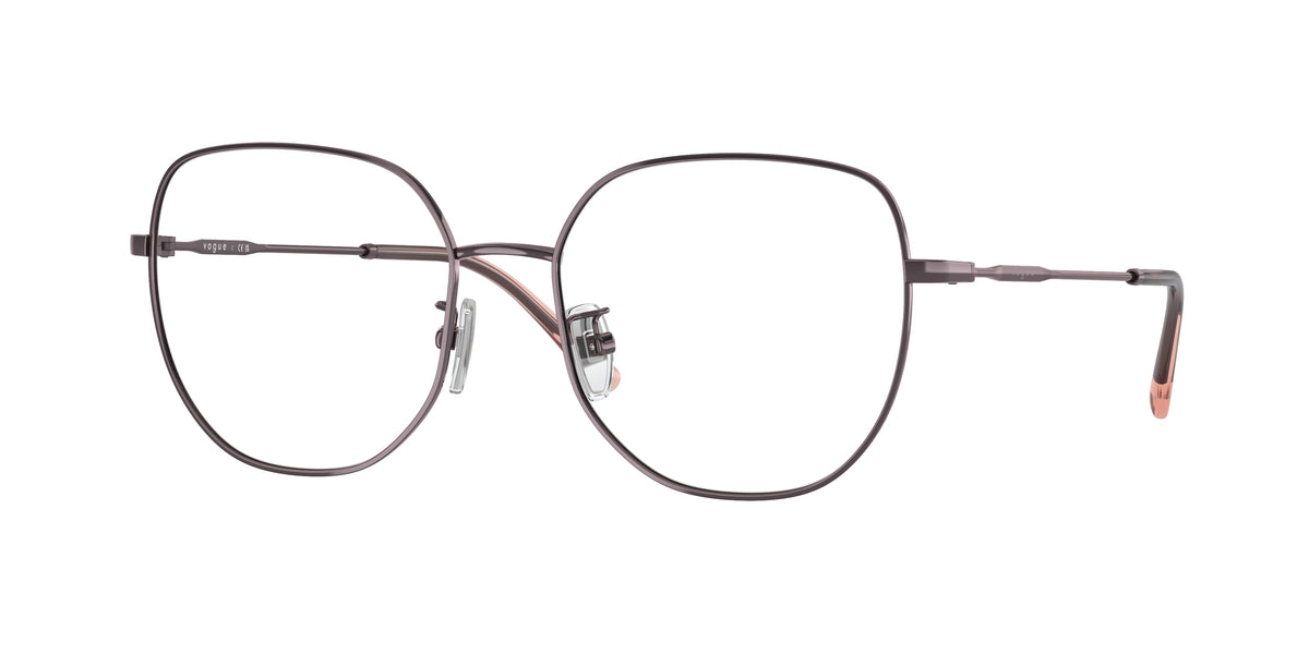 Vogue VO4296D Irregular Eyeglasses 5149-Light Violet 54-140-17 - Color Map Violet