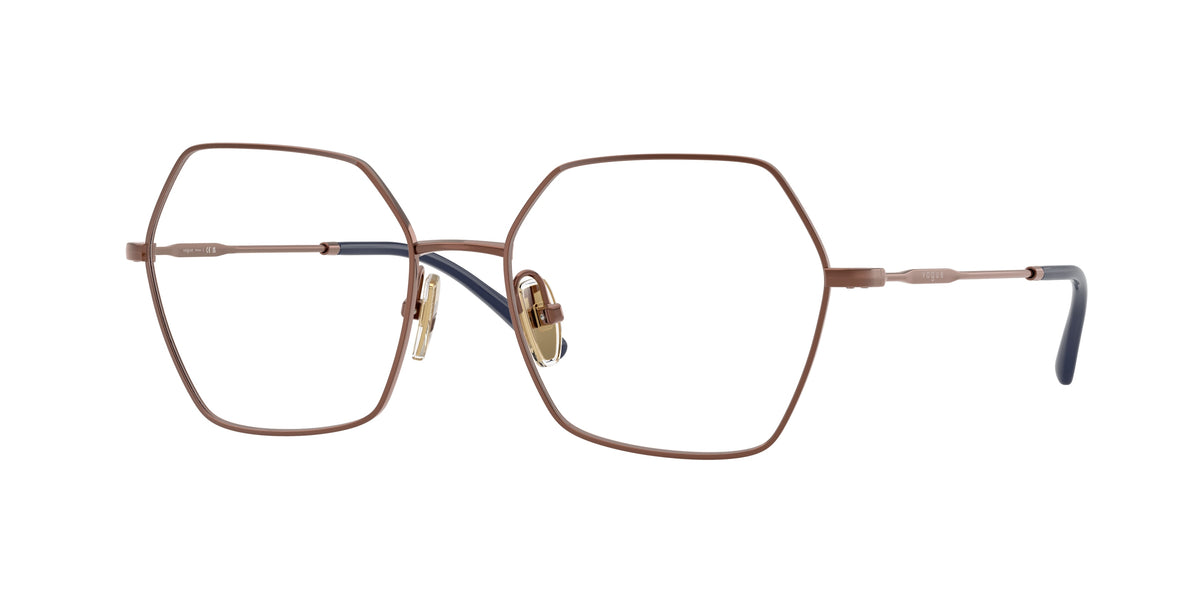 Vogue VO4297T Irregular Eyeglasses 5212-Copper 53-140-17 - Color Map Copper