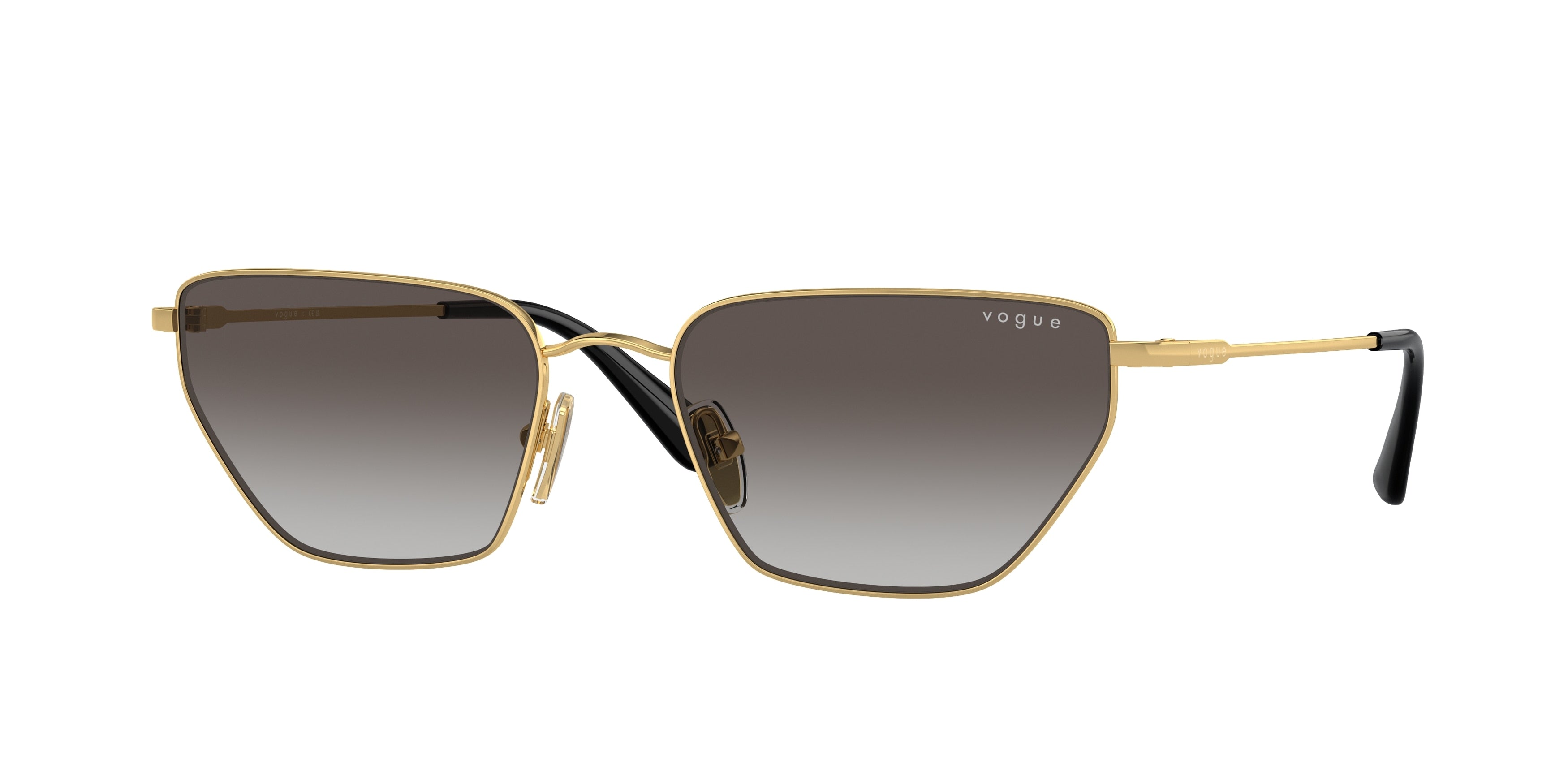 Vogue VO4316S Irregular Sunglasses 280/8G-Gold 56-135-18 - Color Map Gold