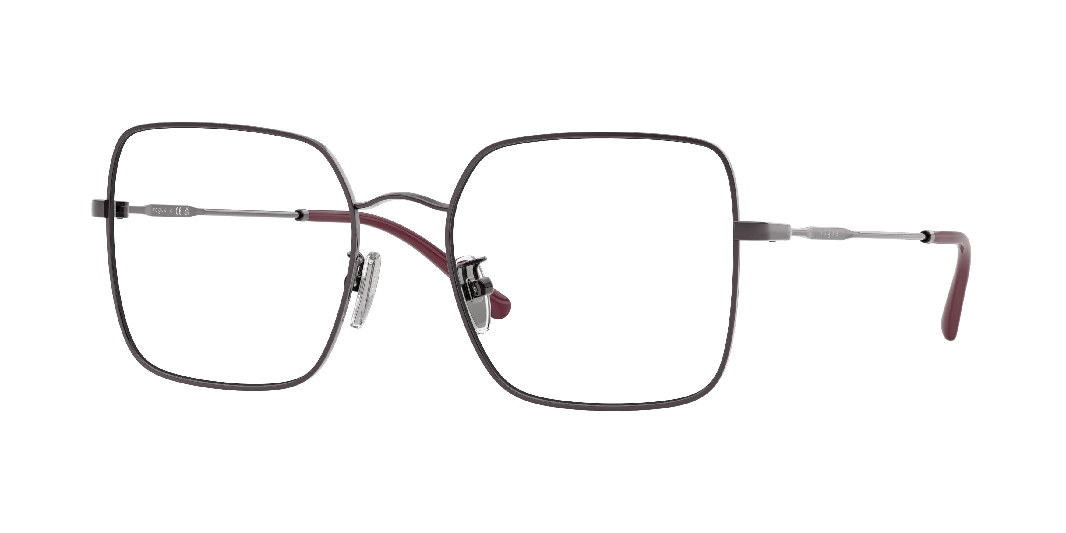 Vogue VO4328D Square Eyeglasses 5149-Light Violet 54-145-19 - Color Map Violet