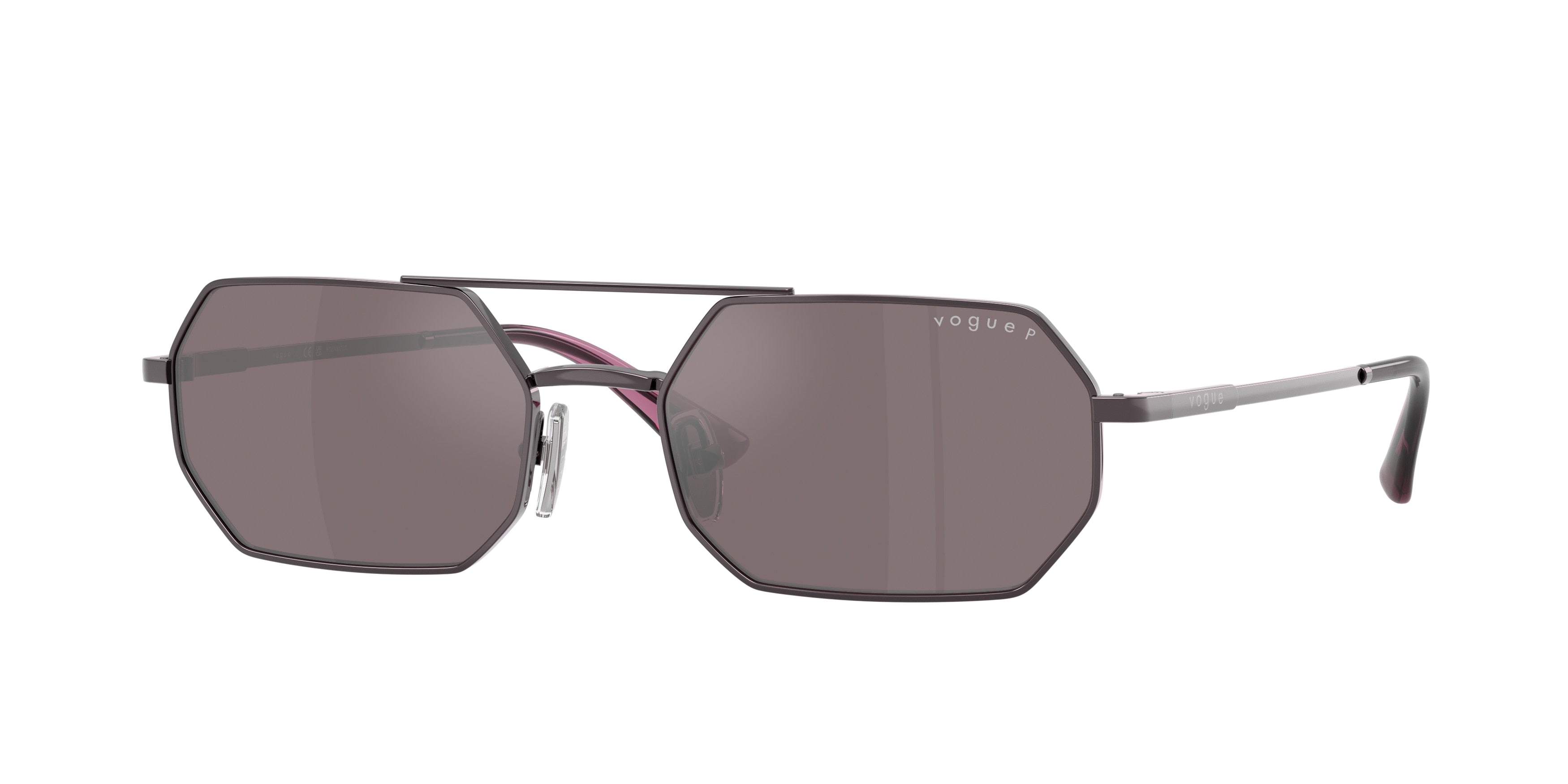 Vogue VO4329S Irregular Sunglasses 5149LB-Light Violet 55-140-18 - Color Map Violet