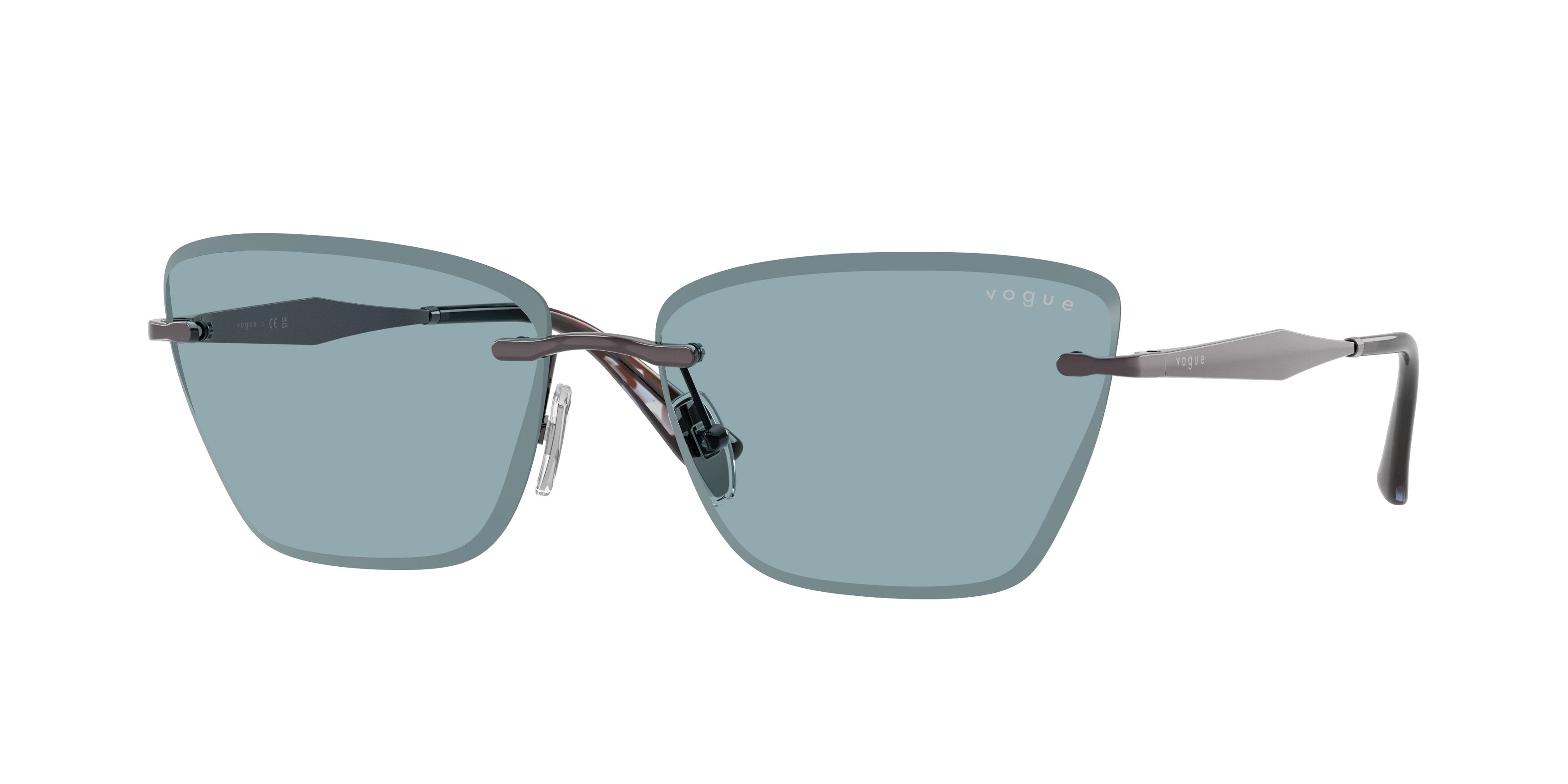 Vogue VO4332S Cat Eye Sunglasses 514980-Light Violet 59-140-15 - Color Map Violet