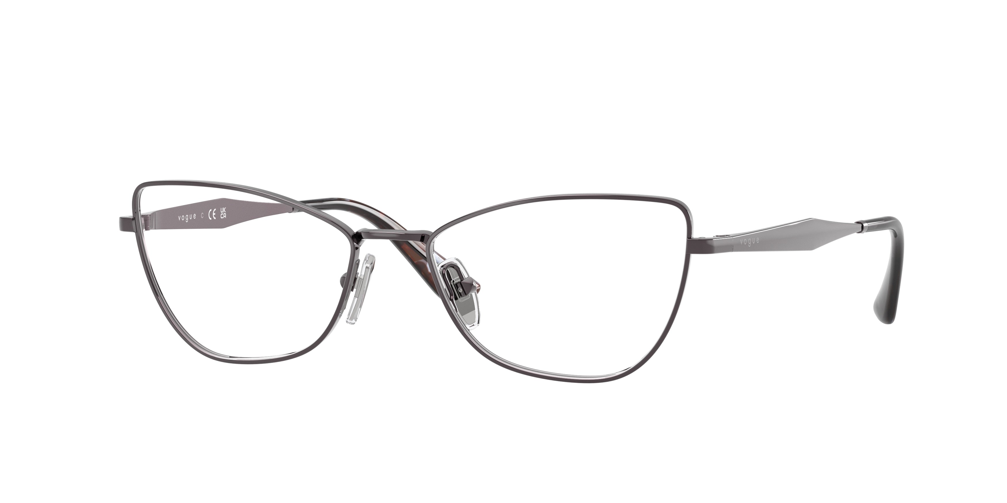 Vogue VO4333 Butterfly Eyeglasses 5149-Light Violet 54-140-16 - Color Map Violet