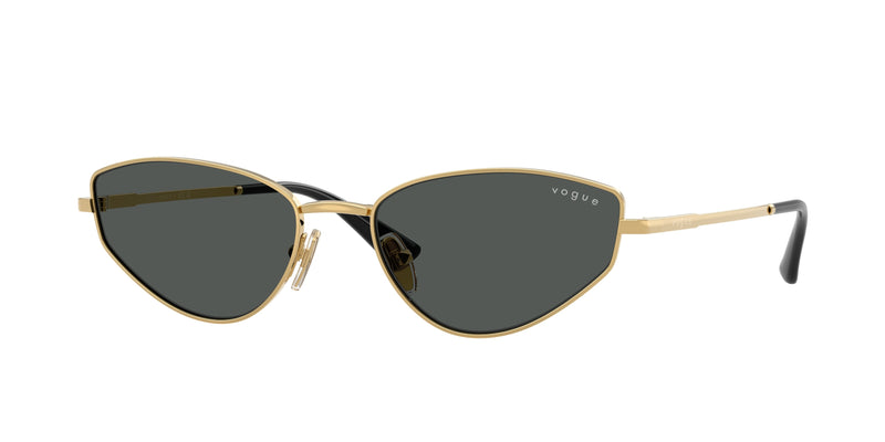 Vogue VO4339S Cat Eye Sunglasses 280/87-Gold 56-140-18 - Color Map Gold