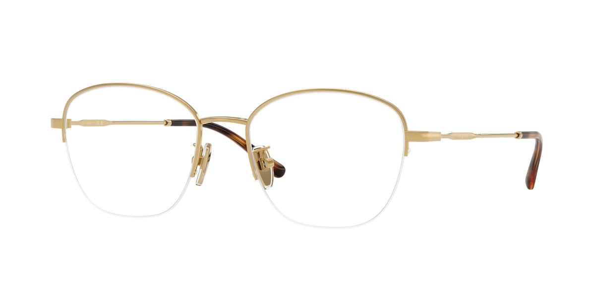 Vogue VO4357D Irregular Eyeglasses 280-Gold 53-145-18 - Color Map Gold