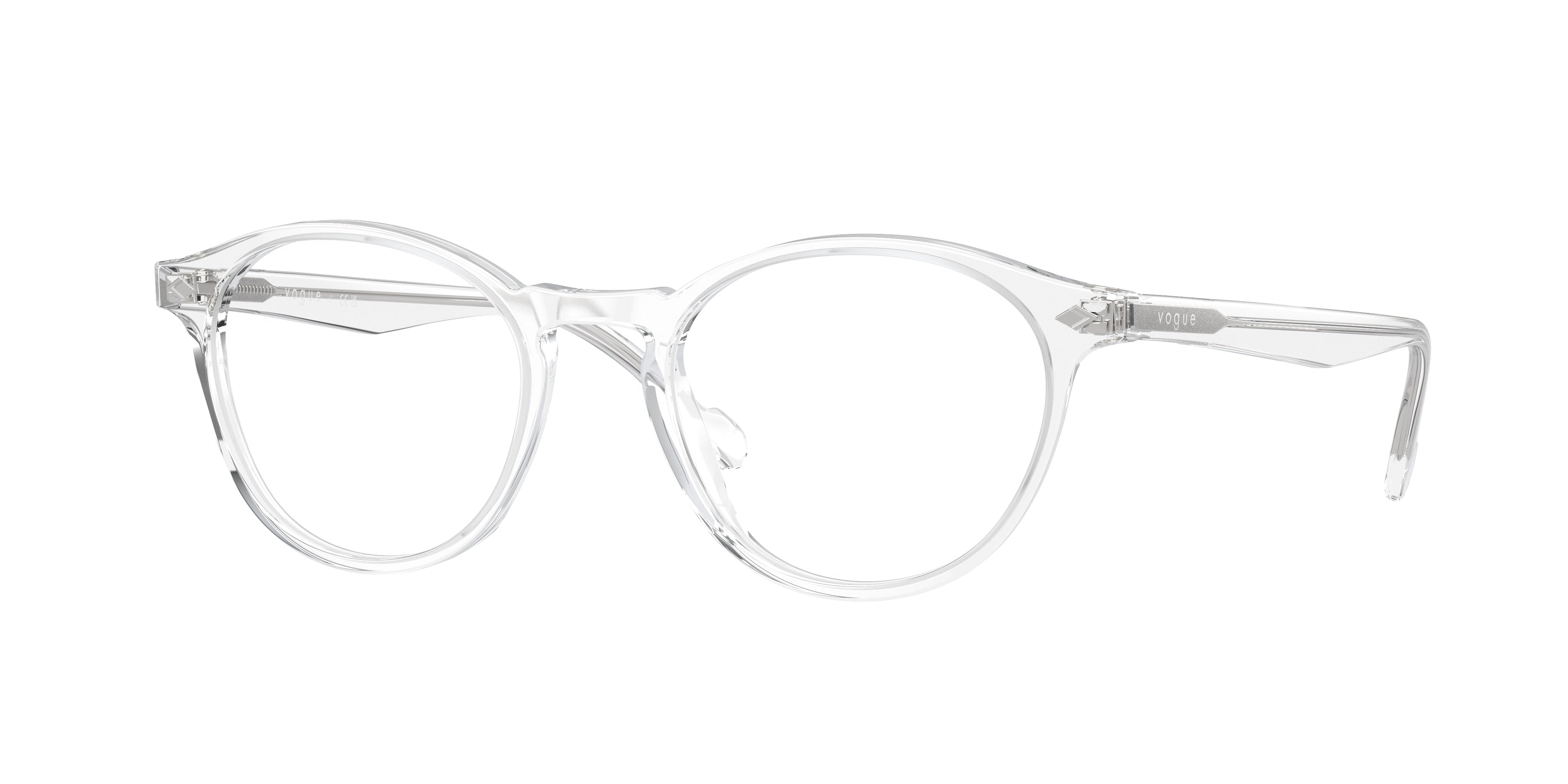 Vogue VO5326 Oval Eyeglasses W745-Transparent 51-145-19 - Color Map Transparent