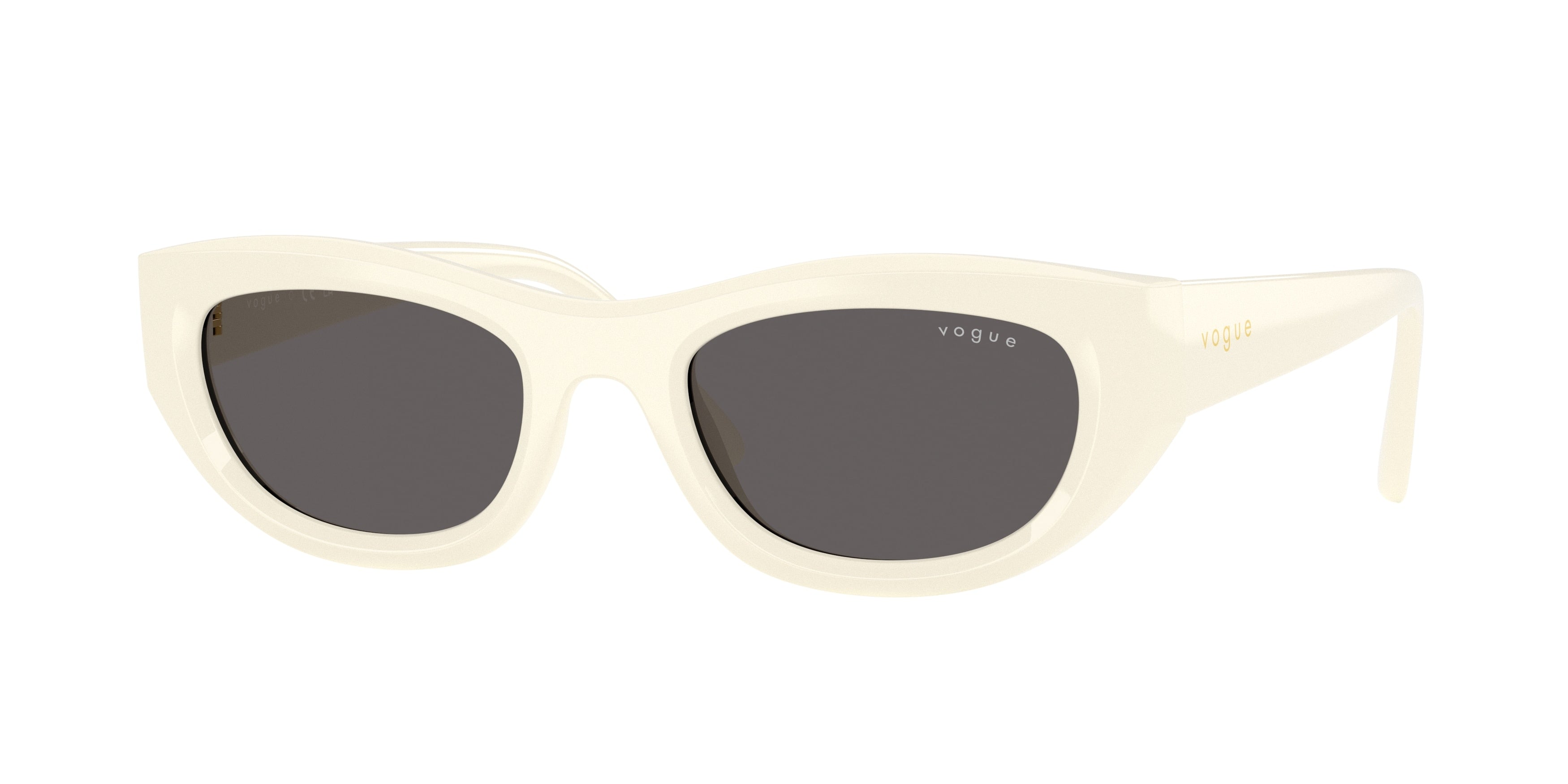 Vogue VO5616S Cat Eye Sunglasses 316787-Full Ivory 51-140-21 - Color Map White