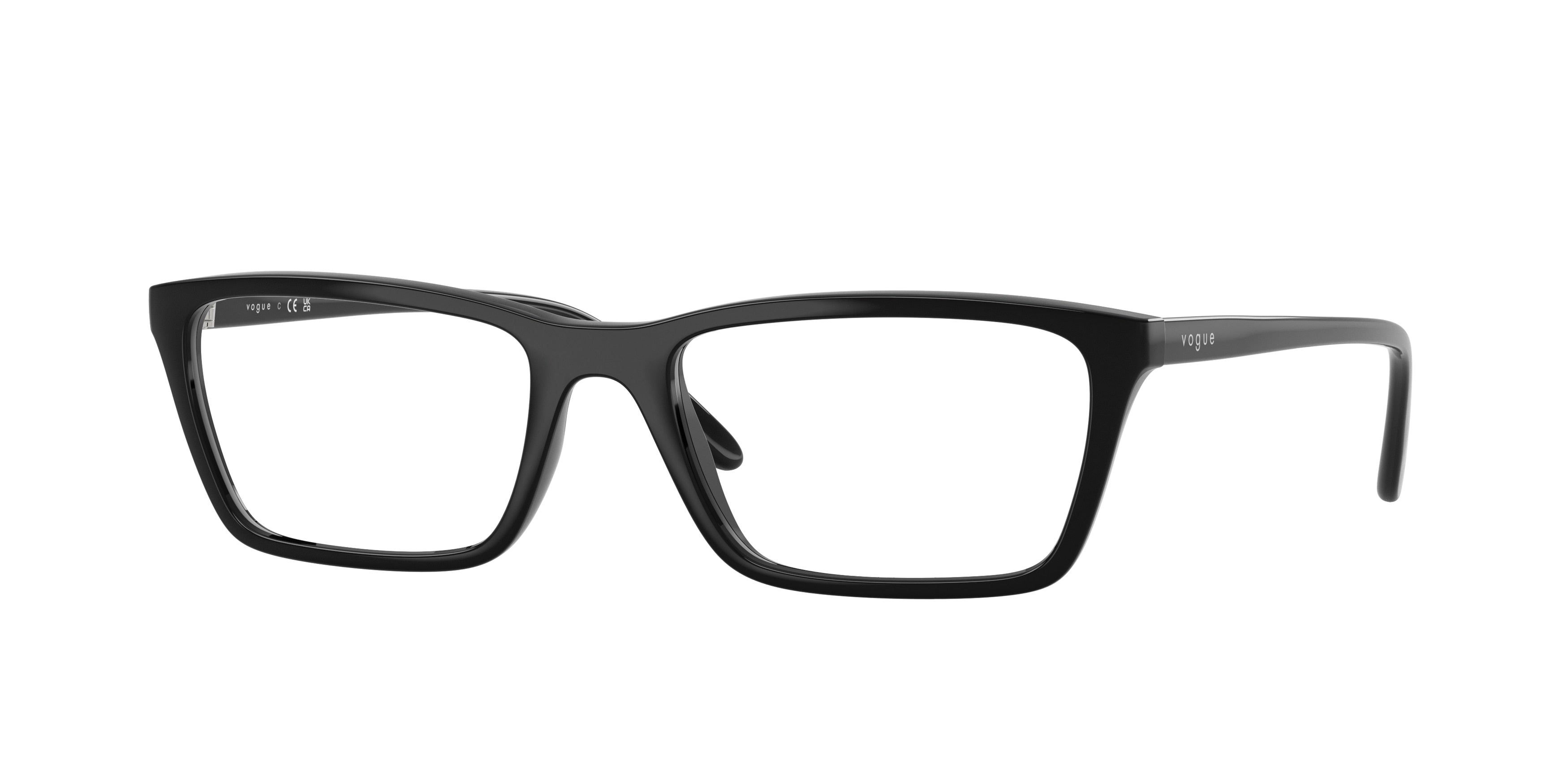 Vogue VO5667 Pillow Eyeglasses W44-Black 54-140-18 - Color Map Black