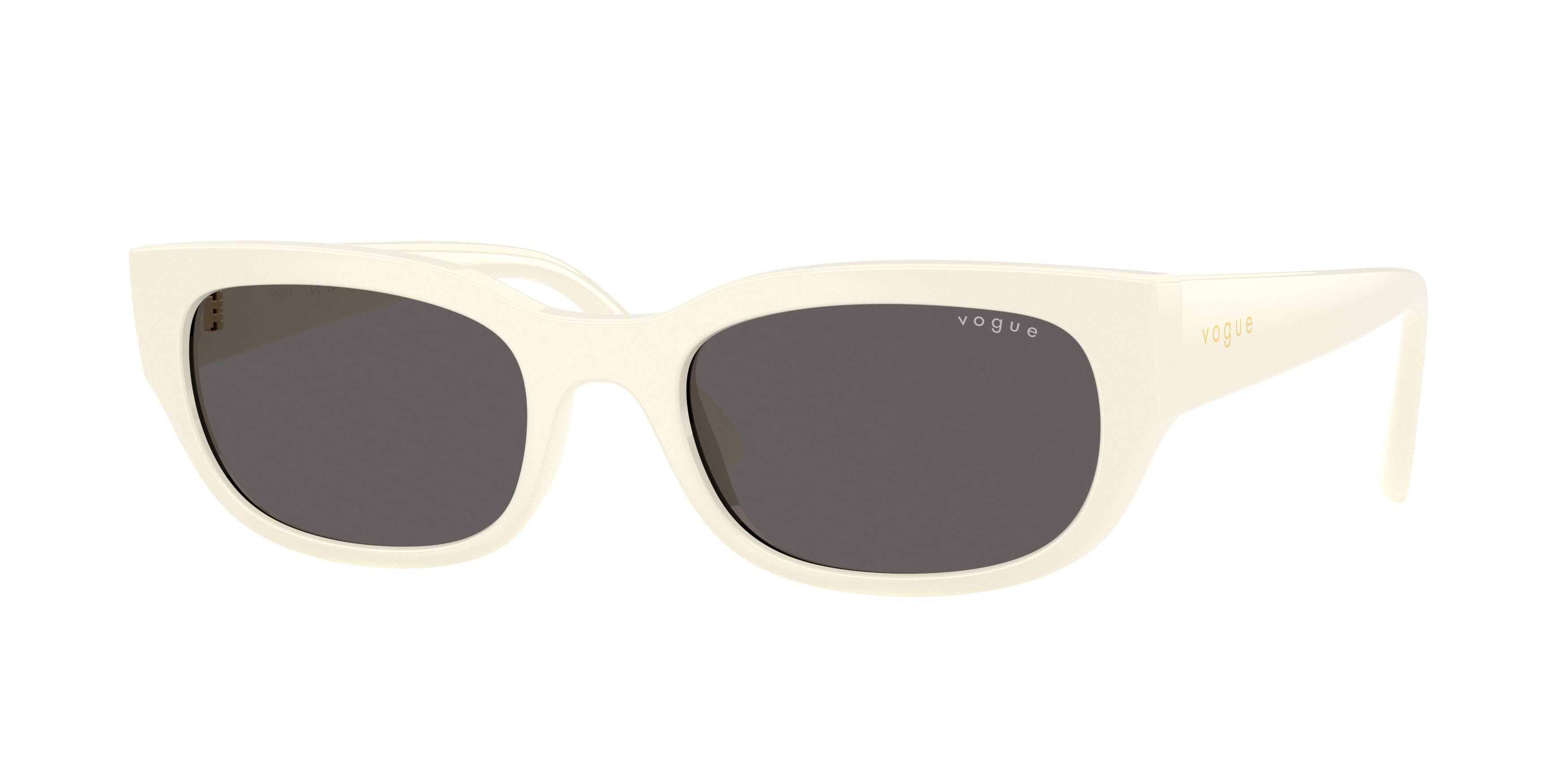 Vogue VO5669S Pillow Sunglasses 316787-Full Ivory 54-140-20 - Color Map White