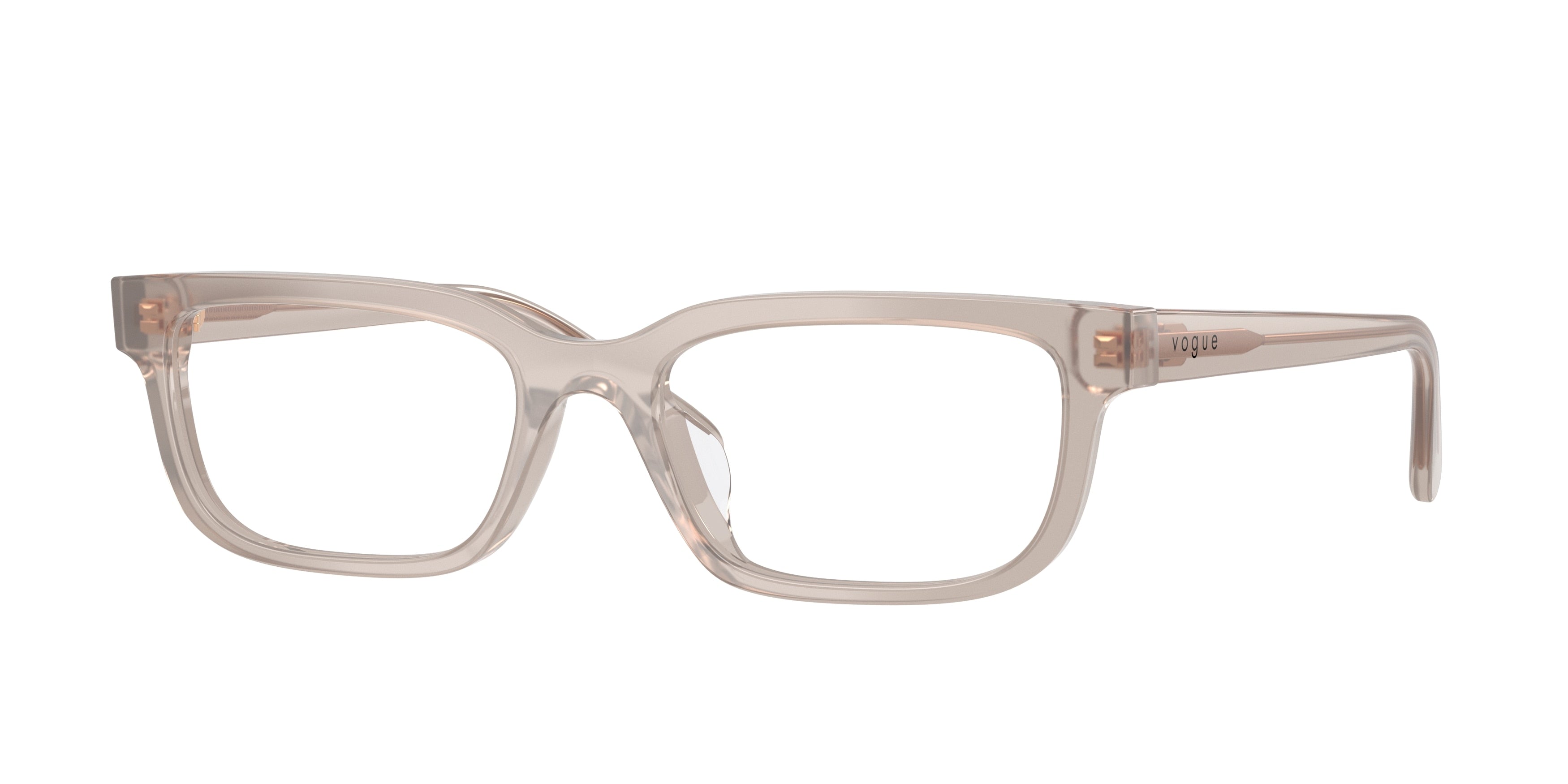 Vogue VO5671F Rectangle Eyeglasses 3257-Opaline Grey 53-145-18 - Color Map Grey
