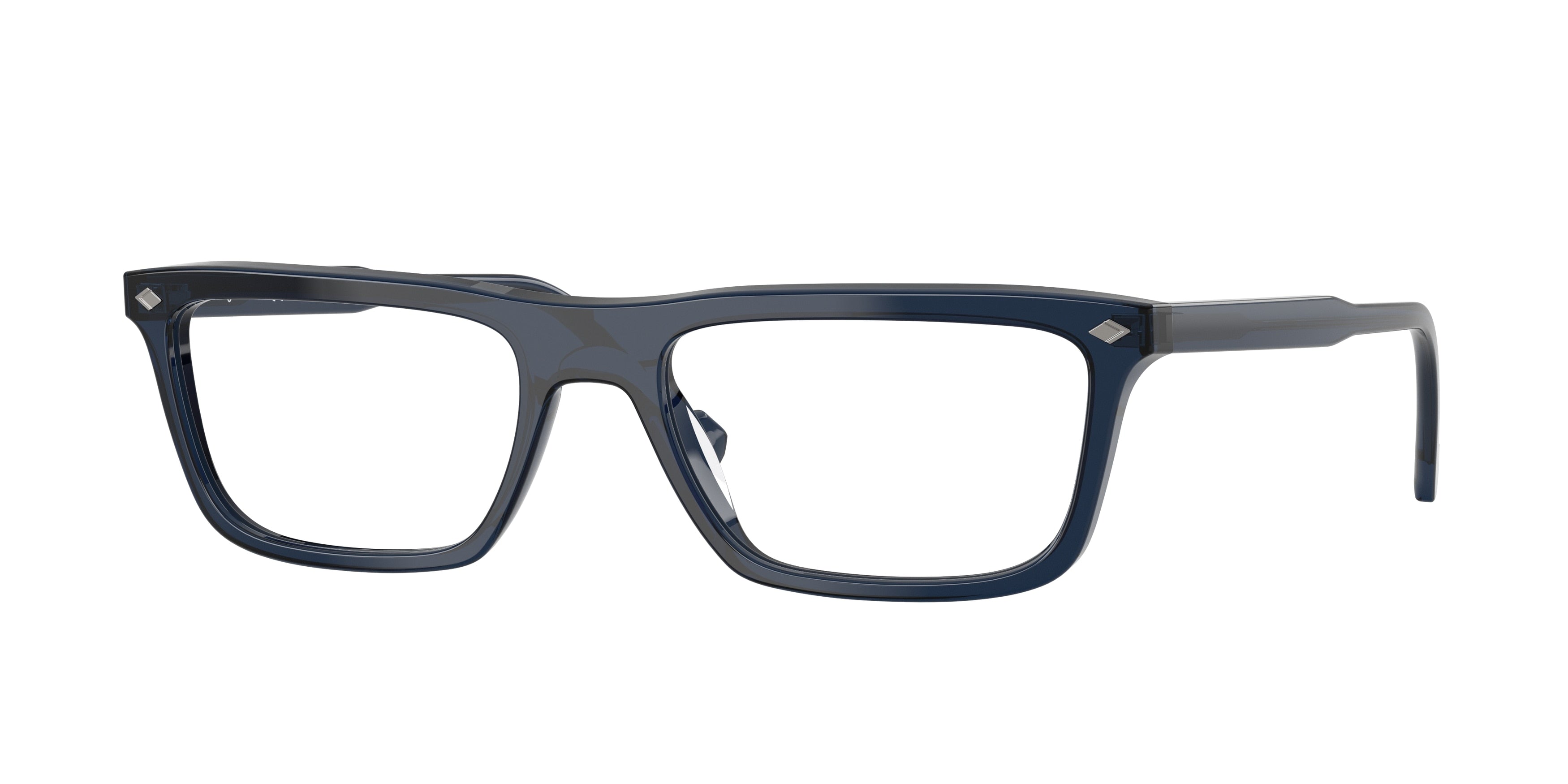 Vogue VO5686 Pillow Eyeglasses 3143-Transparent Blue 55-145-18 - Color Map Blue