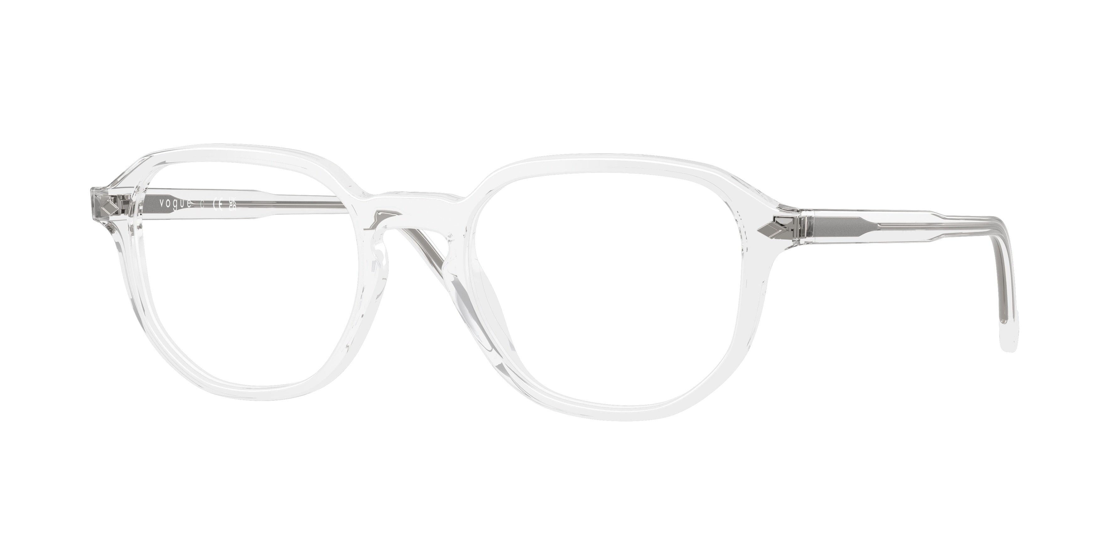 Vogue VO5708 Irregular Eyeglasses W745-Transparent 51-145-20 - Color Map Transparent