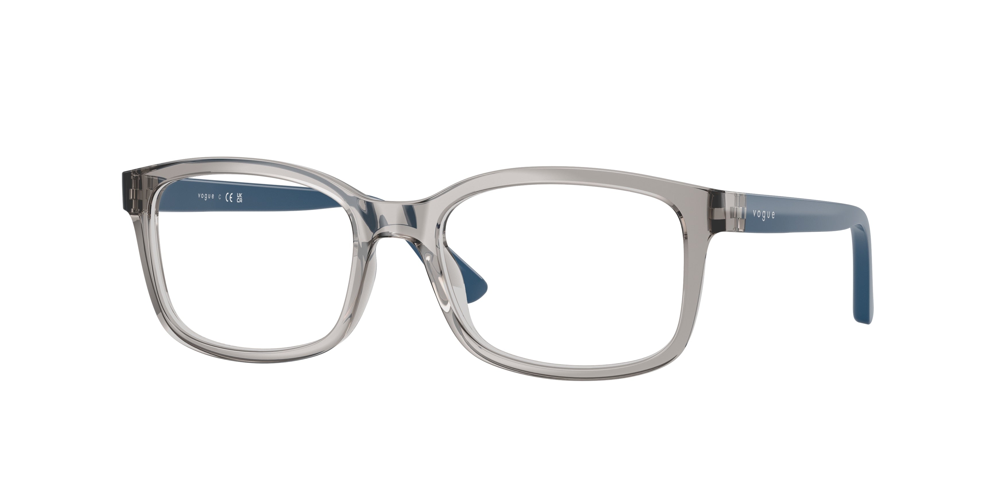 VOGUE JUNIOR OPHTHAL VY2030 Pillow Eyeglasses  3184-Transparent Grey 50-130-17 - Color Map Grey