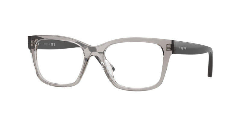 VOGUE JUNIOR OPHTHAL VY2034 Pillow Eyeglasses 2726-Transparent Grey 51-135-16 - Color Map Grey