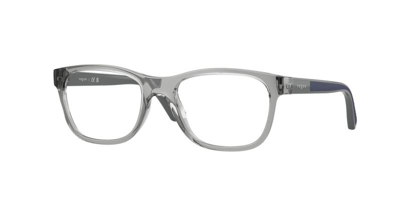 VOGUE JUNIOR OPHTHAL VY2042 Pillow Eyeglasses 2283-Transparent Grey 48-125-17 - Color Map Grey