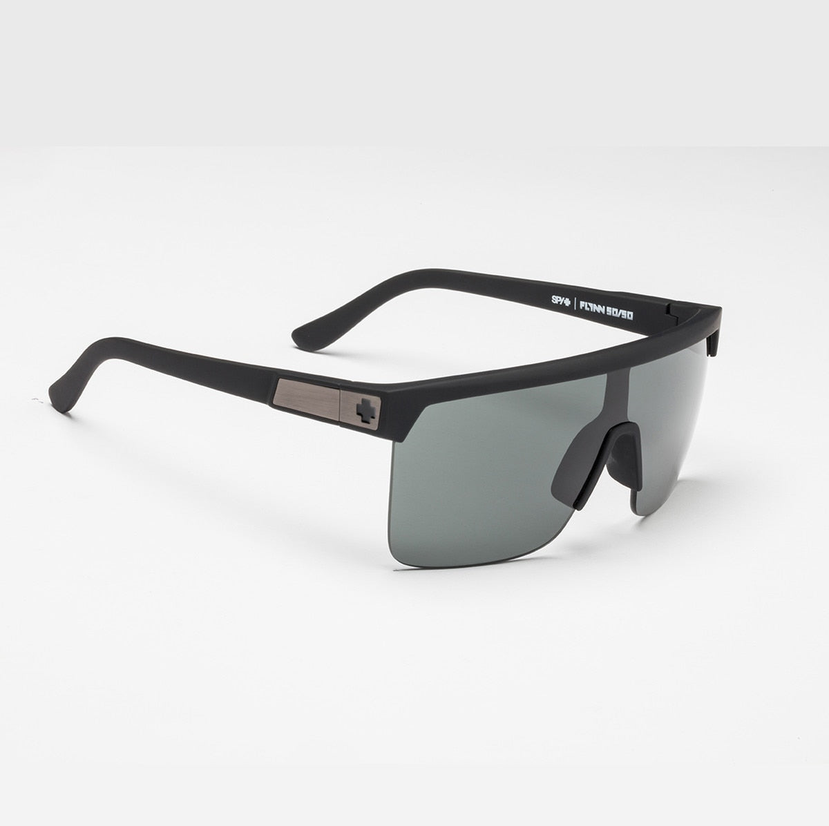 Spy FLYNN 50/50 Sunglasses  Black Soft Matte 134-00-140