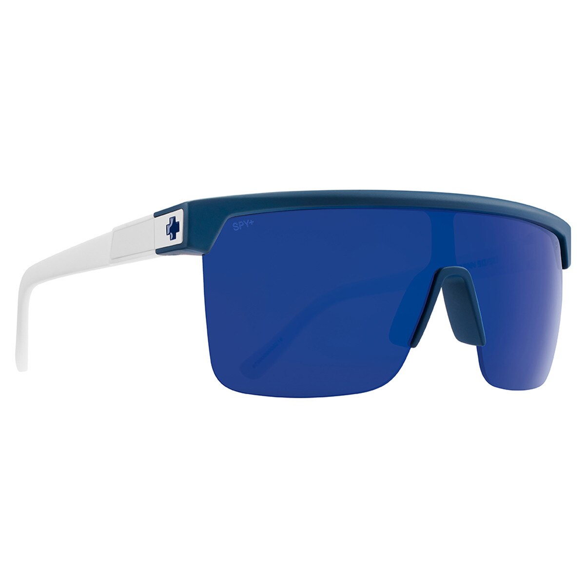 Spy FLYNN 50/50 Sunglasses Matte Blue Matte White 134-00-140