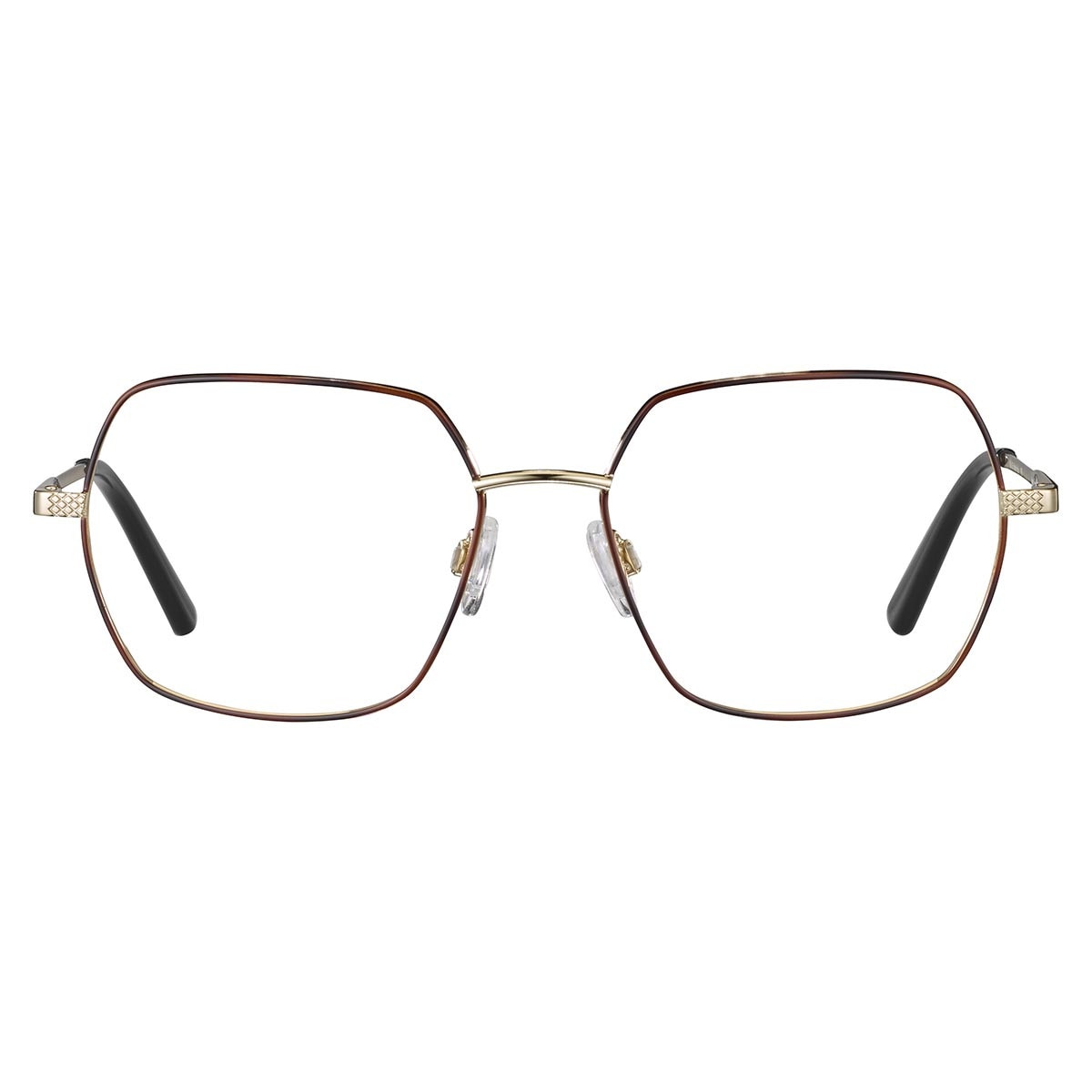 Serengeti Annie Optic Eyeglasses Shiny Light Gold Tortoise Enamel Large