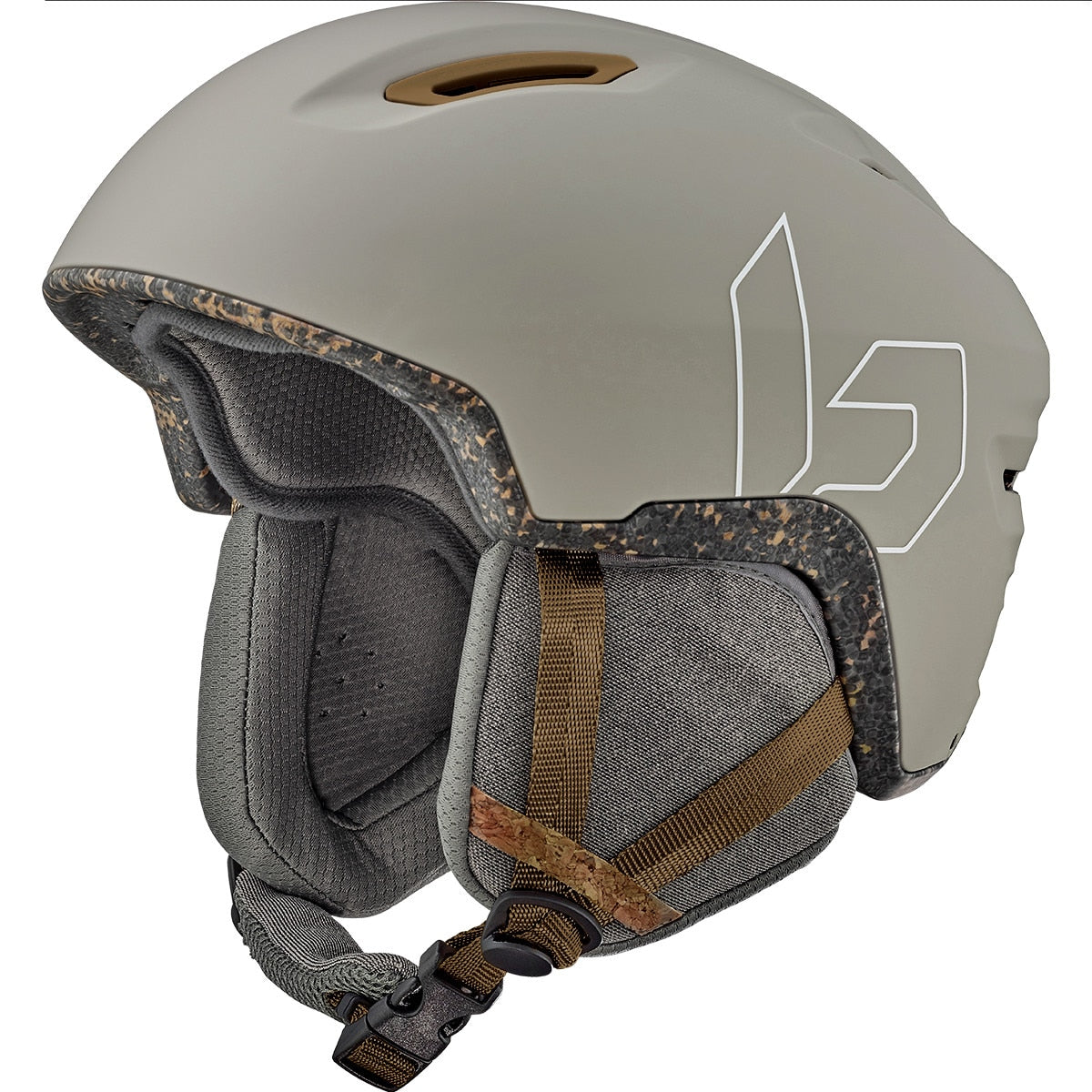 Bolle Atmos Ski Helmets Oatmeal Matte Small S 52-55