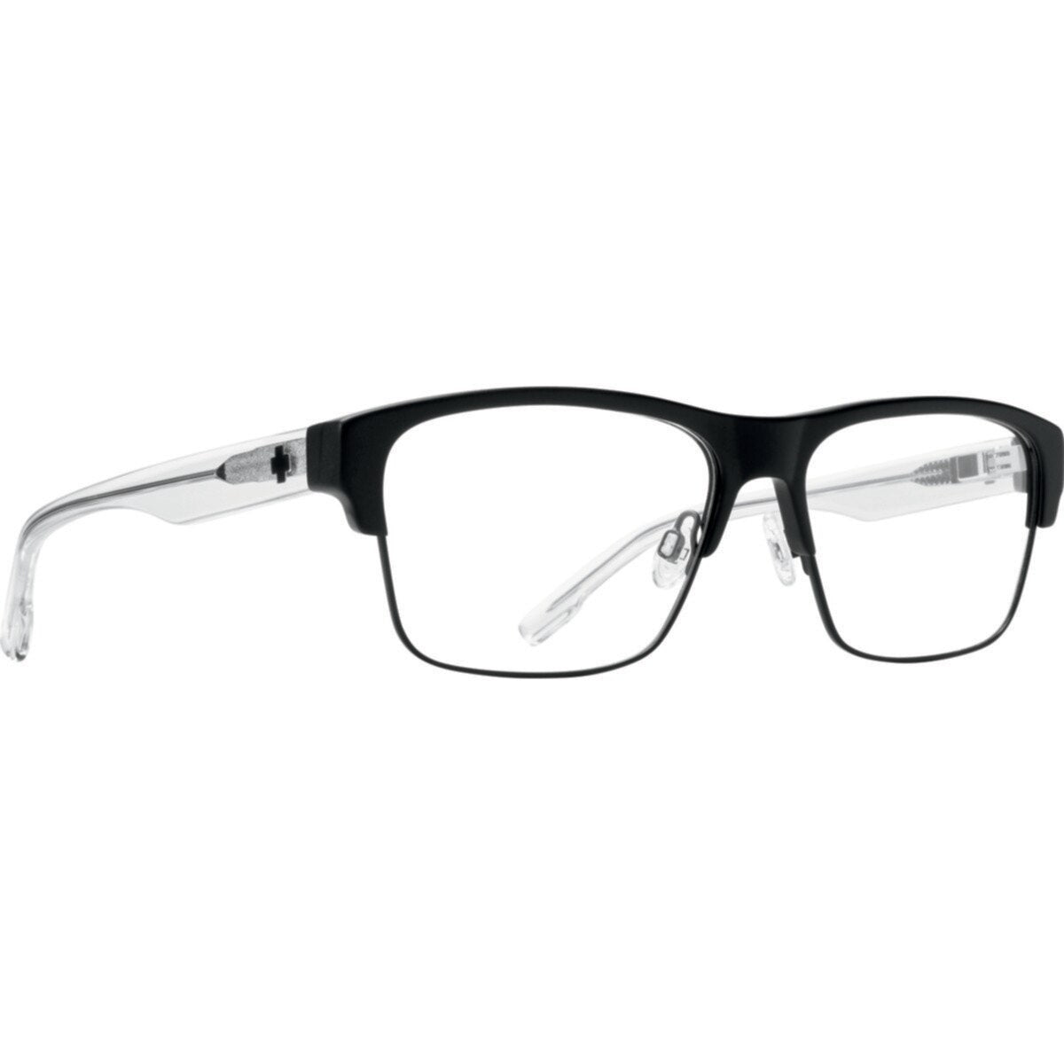 Spy BRODY 5050 57 Eyeglasses Matte Black Gloss Crystal Large