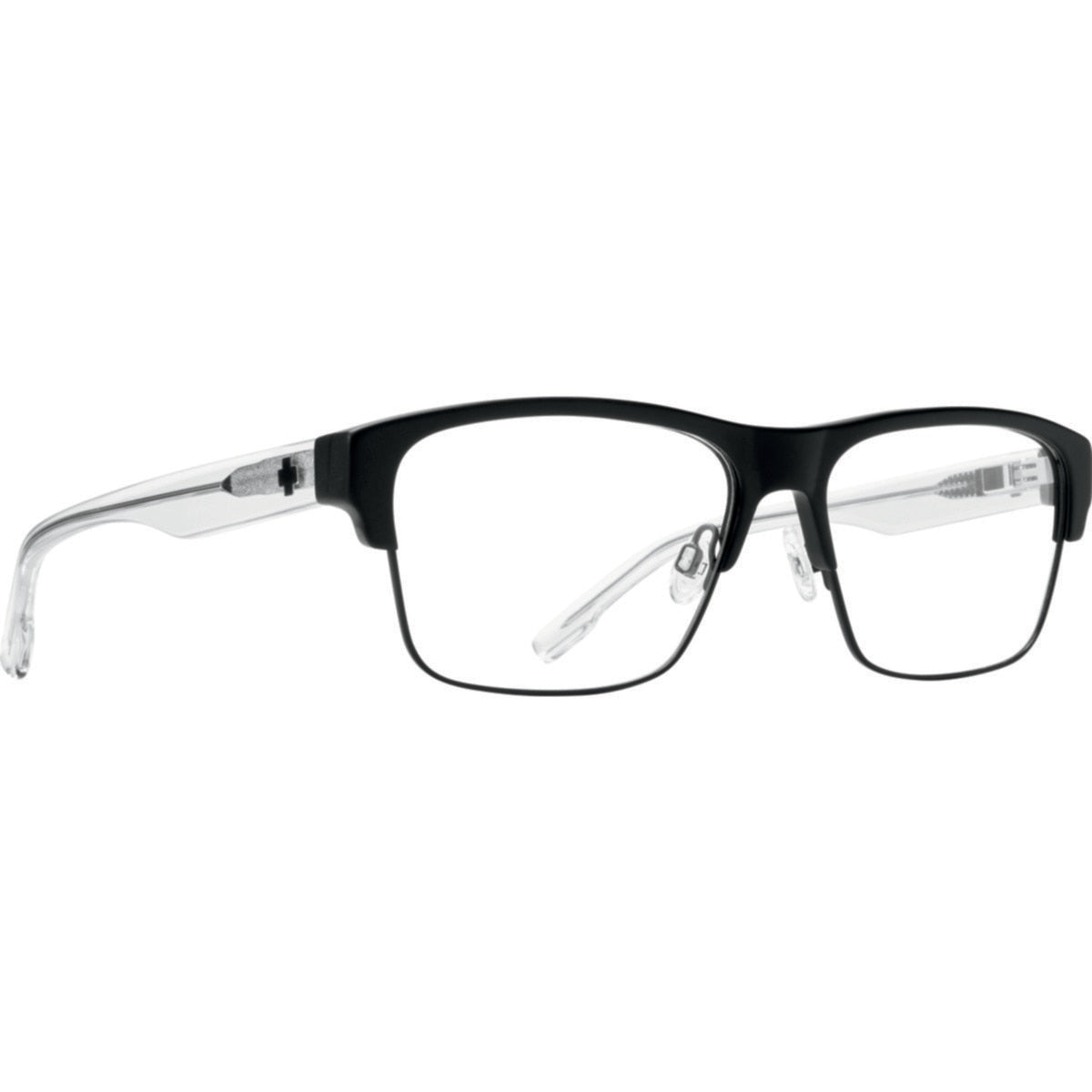 Spy BRODY 5050 59 Eyeglasses Matte Black Gloss Crystal Extra Large