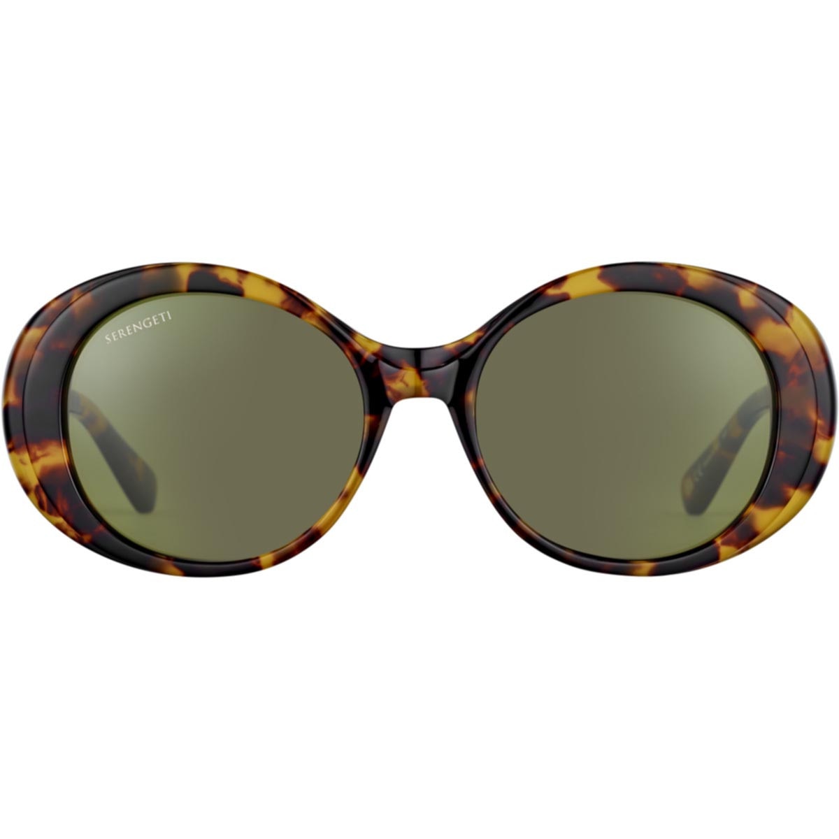Serengeti Bacall Sunglasses Shiny Tortoise Havana Small, Medium