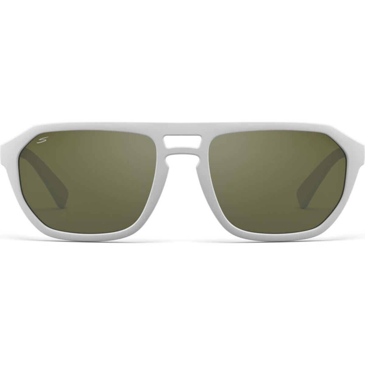 Serengeti Bellemon Sunglasses Matte White Medium