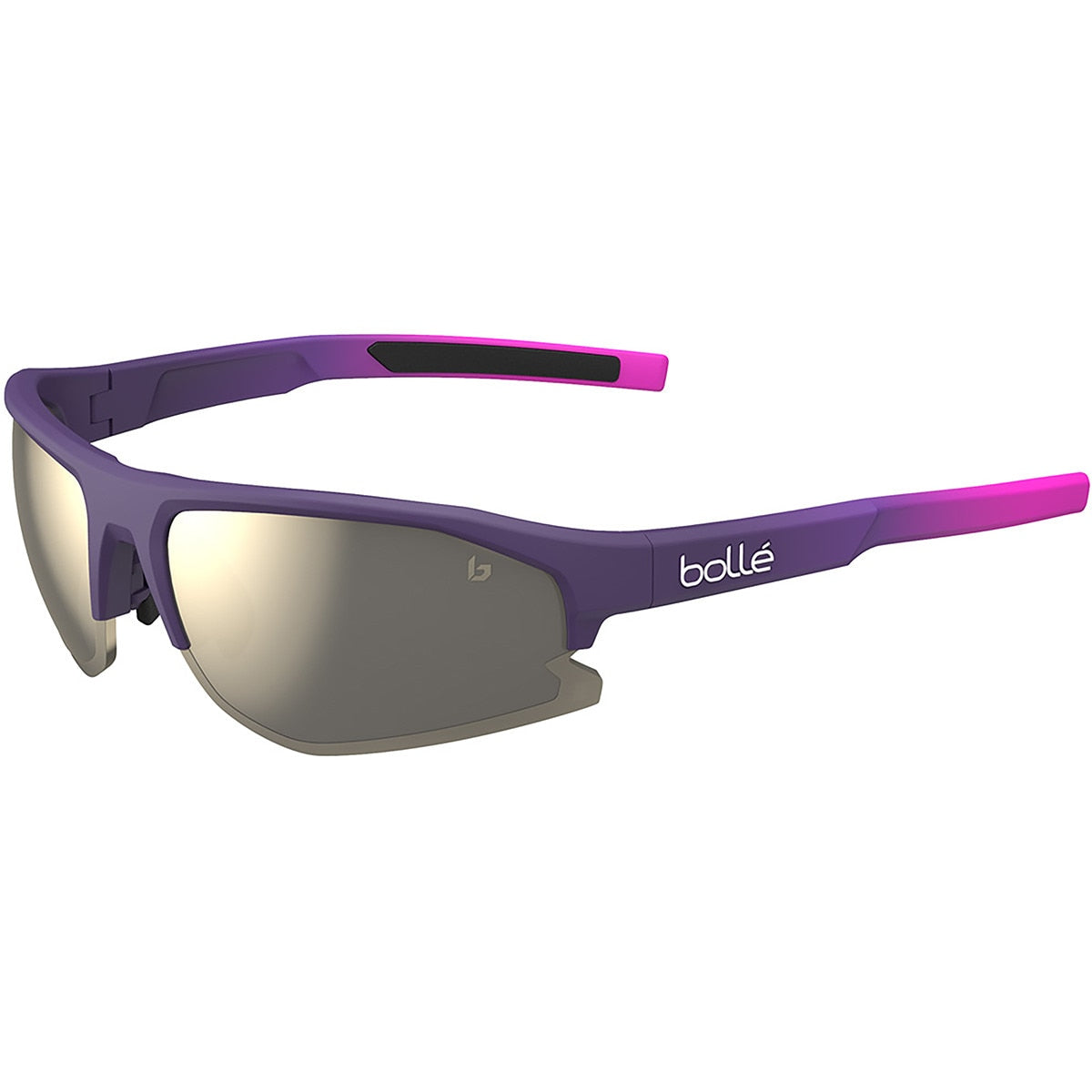 Bolle Bolt 2.0 S Sunglasses Burgundy Pink Matte Small