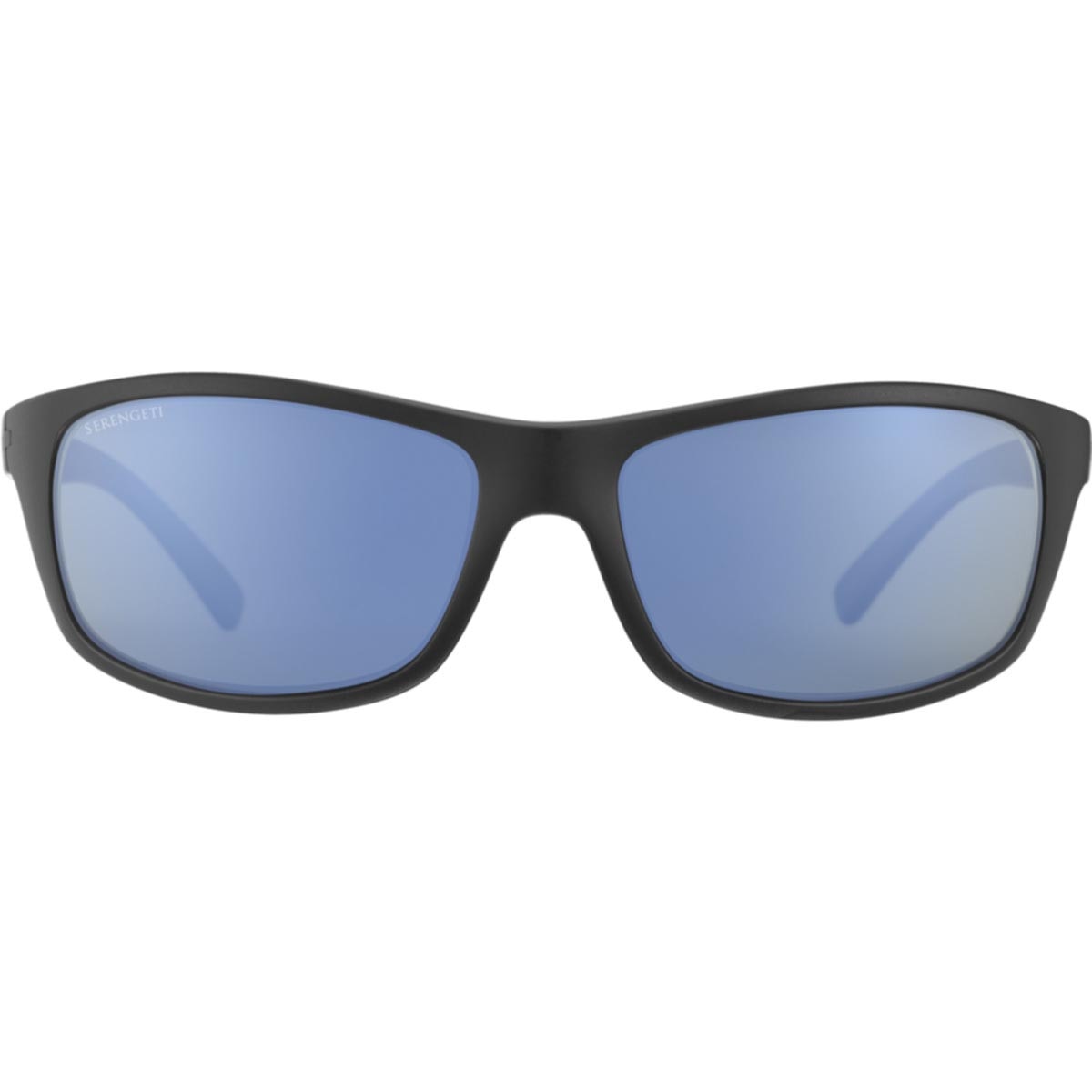 Serengeti Bormio Sunglasses Black Matte Medium, Large