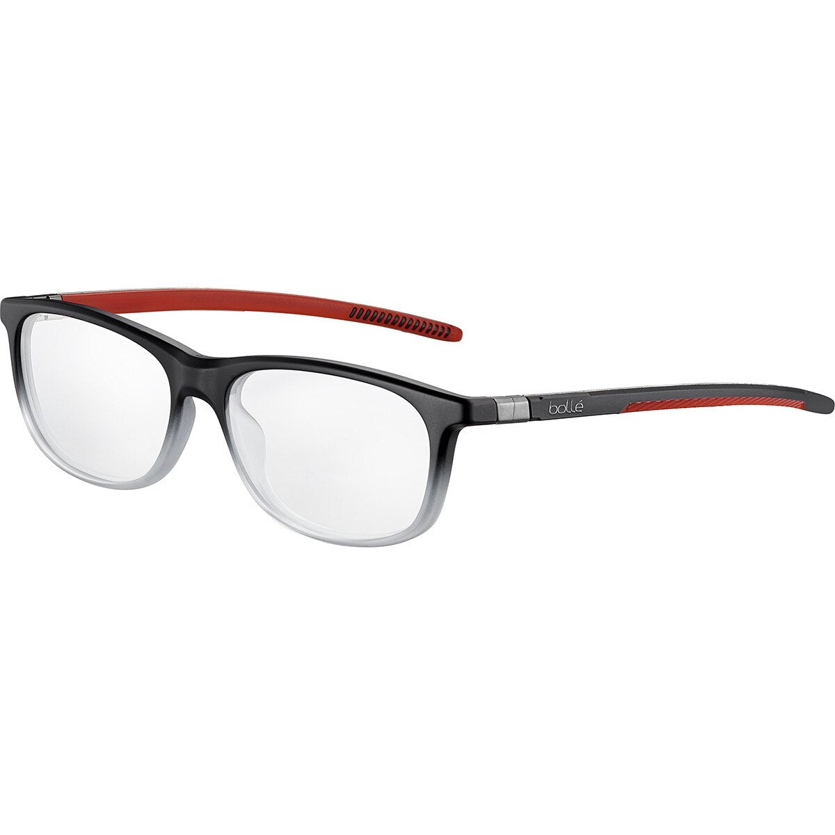Bolle CARVER 03 Eyeglasses Black Gradient Matte Black Red Medium