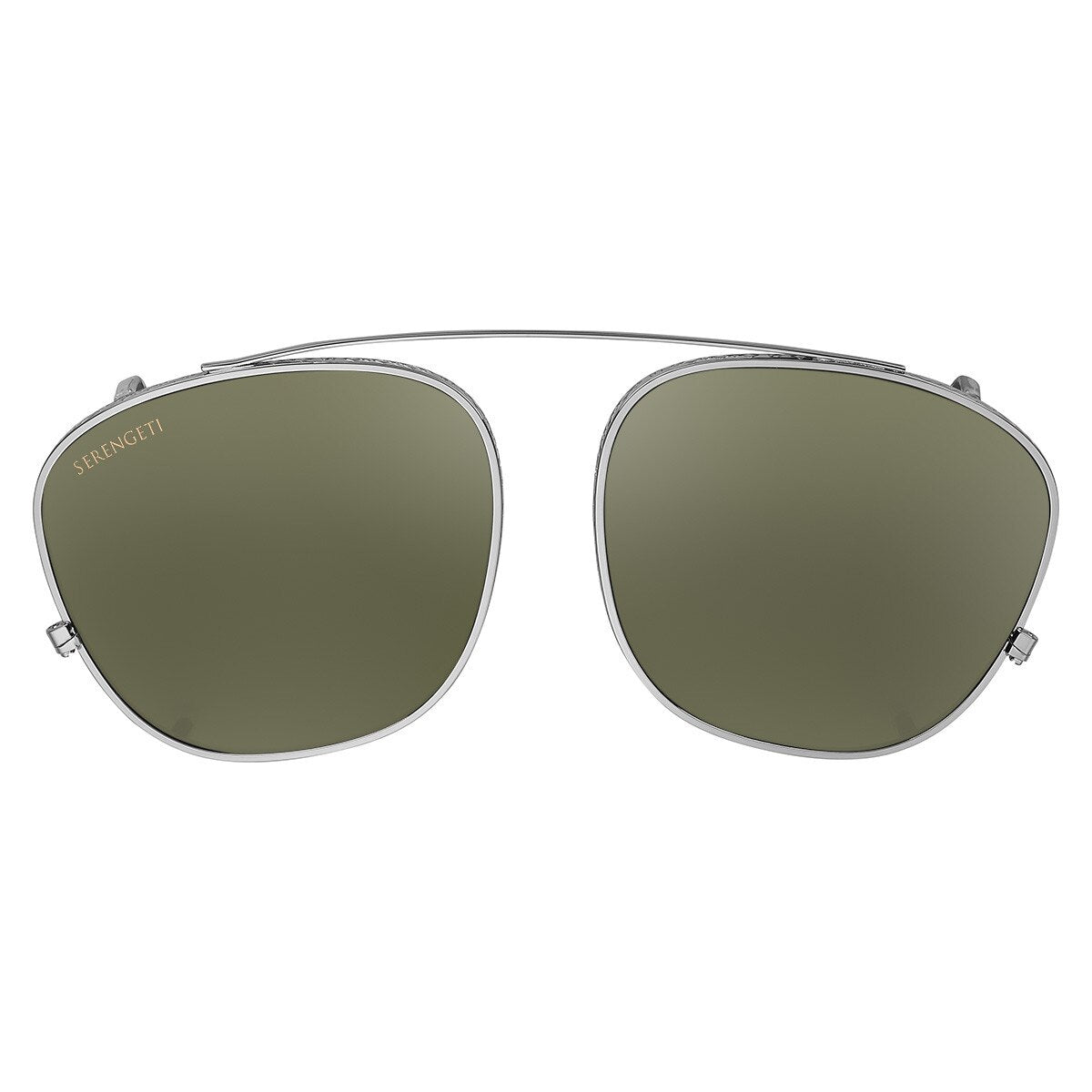 Serengeti CLIP ON MILES Eyeglasses Gunmetal Shiny One size