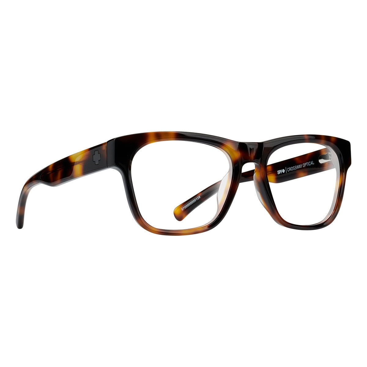 Spy CROSSWAY OPTICAL 56 Eyeglasses Honey Tort Medium-Large