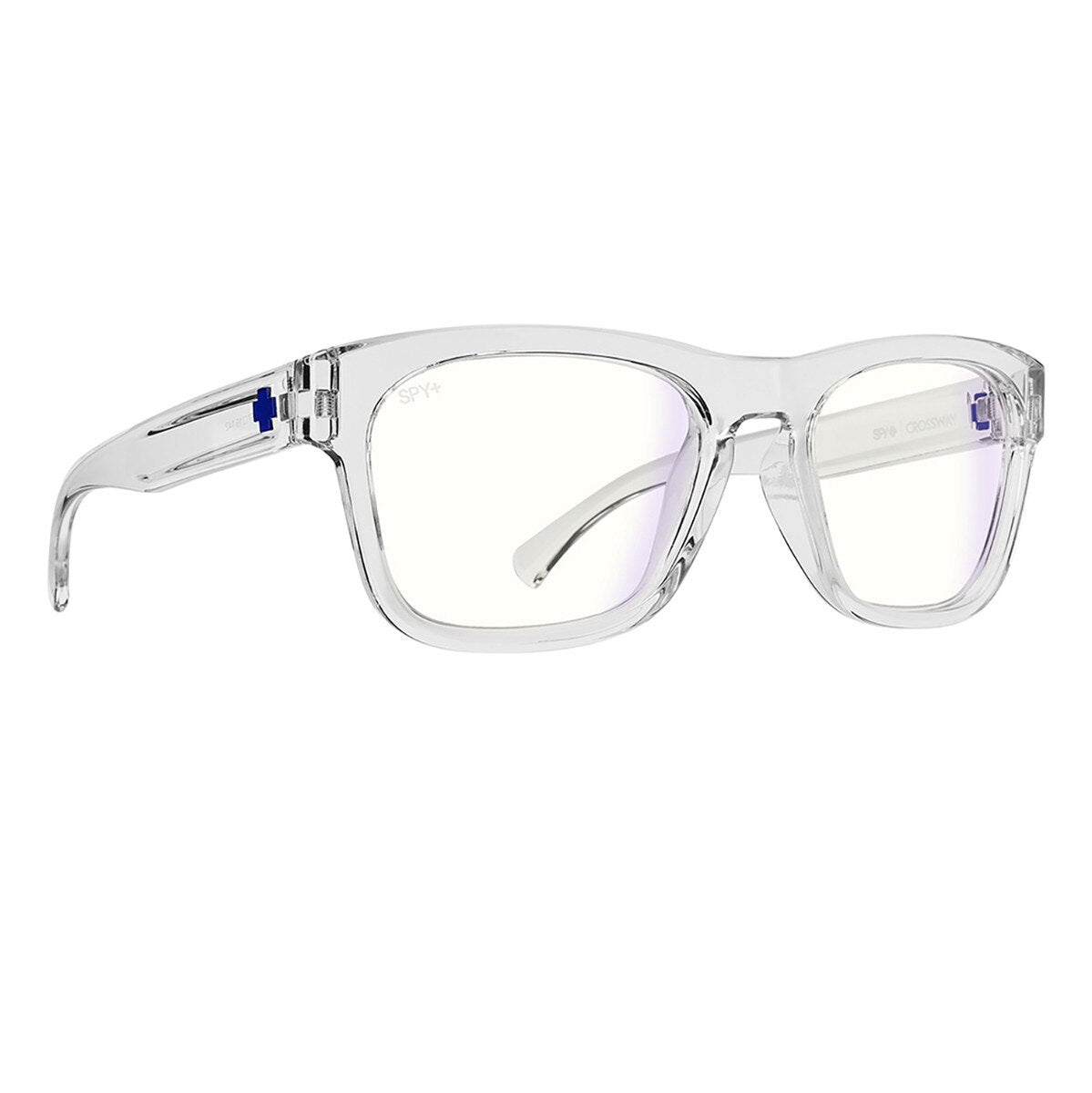 Spy CROSSWAY SCREEN Eyeglasses Translucent Light Blue Medium-Large