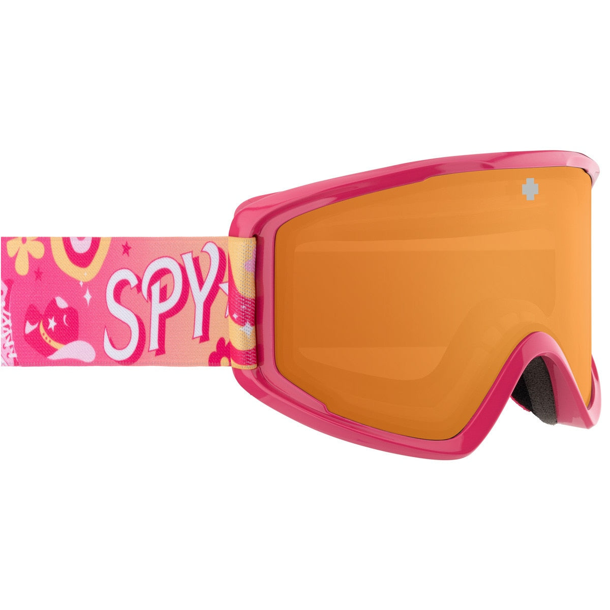 Spy CRUSHER ELITE JR ECO Goggles Pink Party Small, Medium-Large