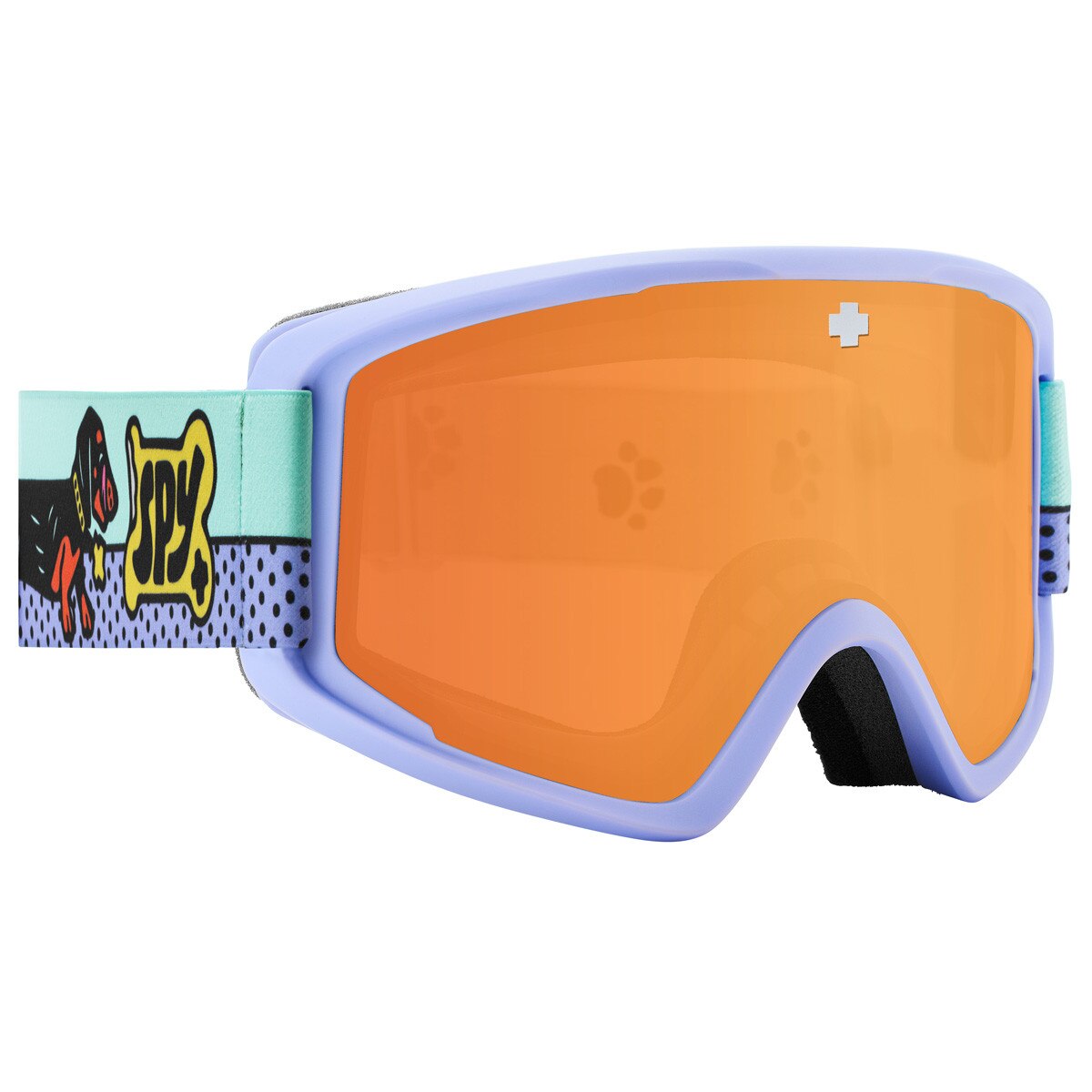 Spy CRUSHER ELITE JR ECO Goggles Weiner Dog Small, Medium-Large