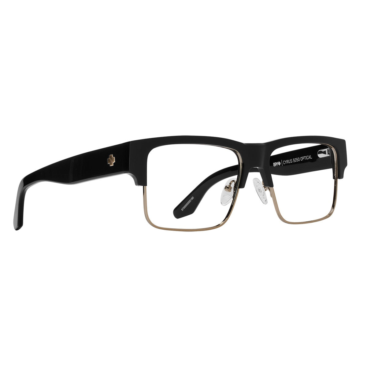 Spy CYRUS 5050 OPTICAL 58 Eyeglasses Black Brushed Bronze Large
