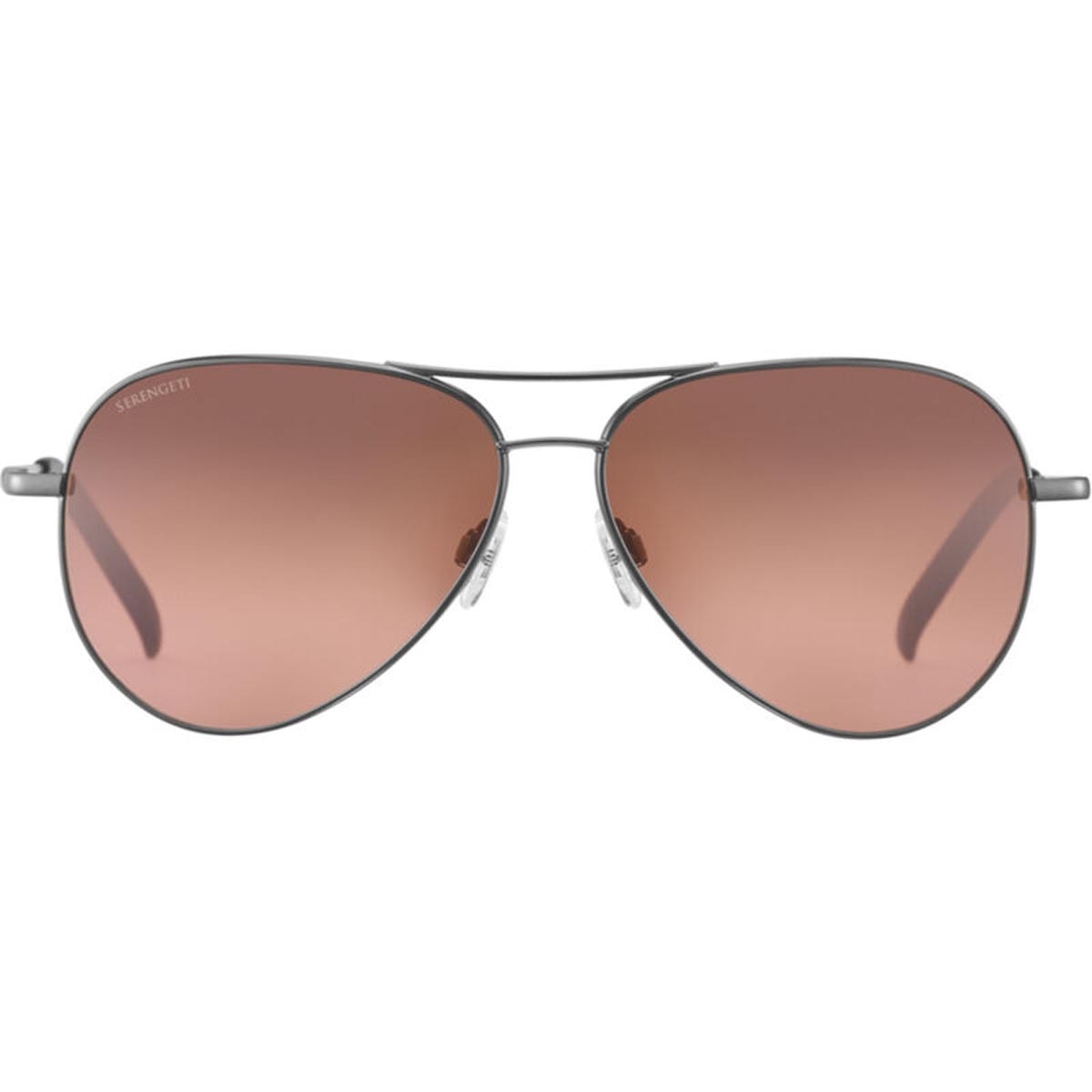 Serengeti Carrara Sunglasses Dark Gunmetal Matte Medium