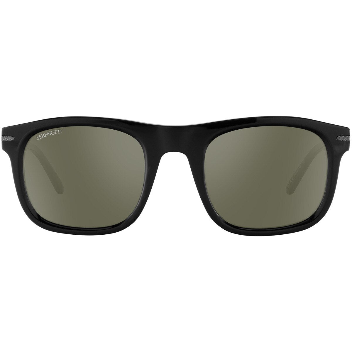 Serengeti Charlton Sunglasses Black Medium, Medium-Large