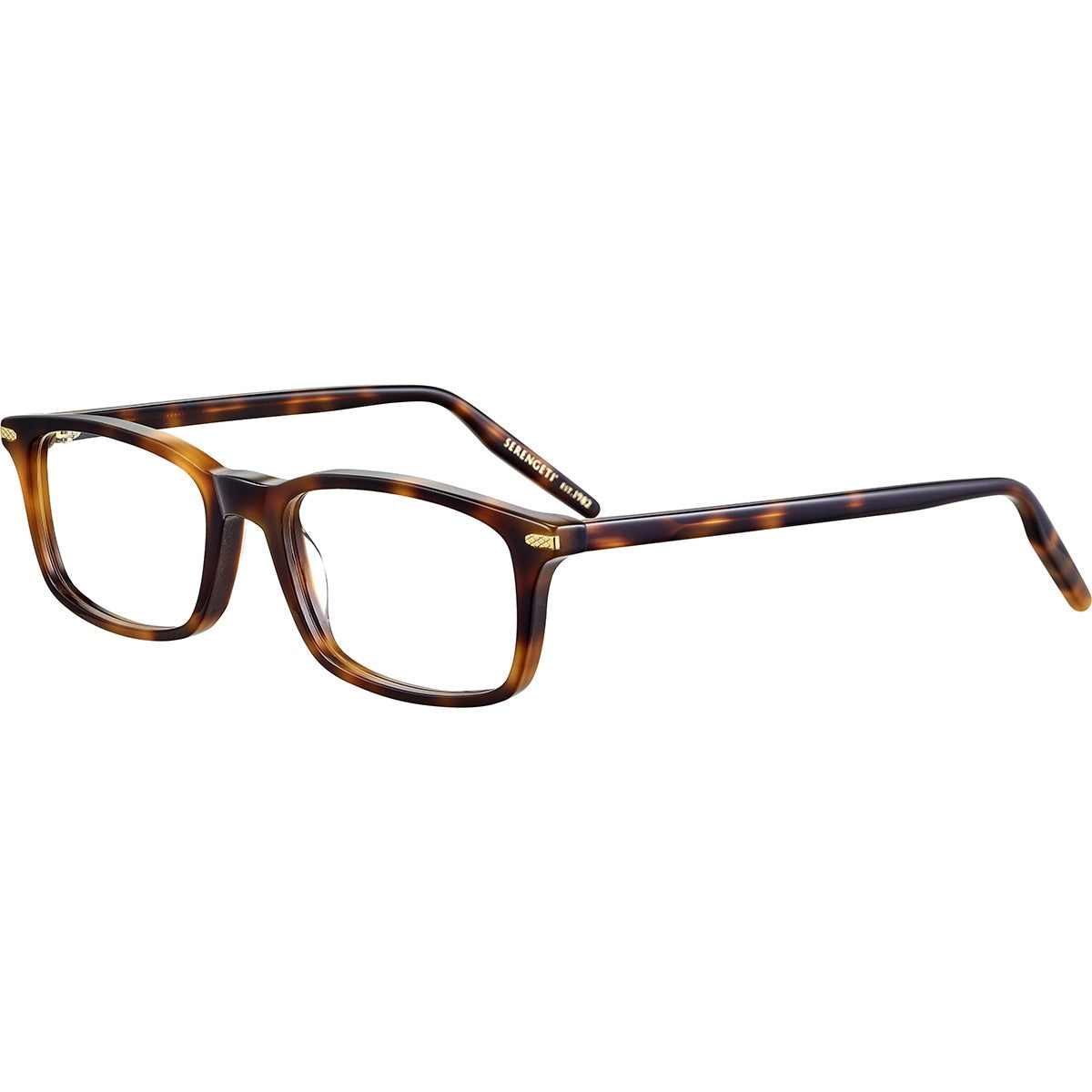 Serengeti Clint Optic Eyeglasses Shiny Tortoise Havana Medium