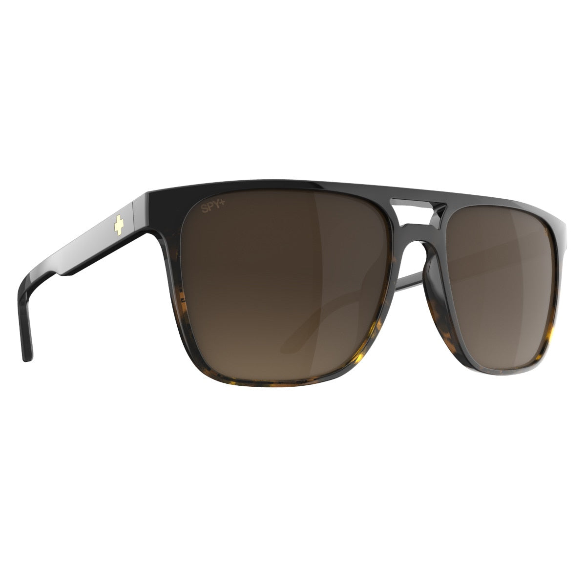 Spy Czar Sunglasses Matte Black Tort Fade 59-17-148