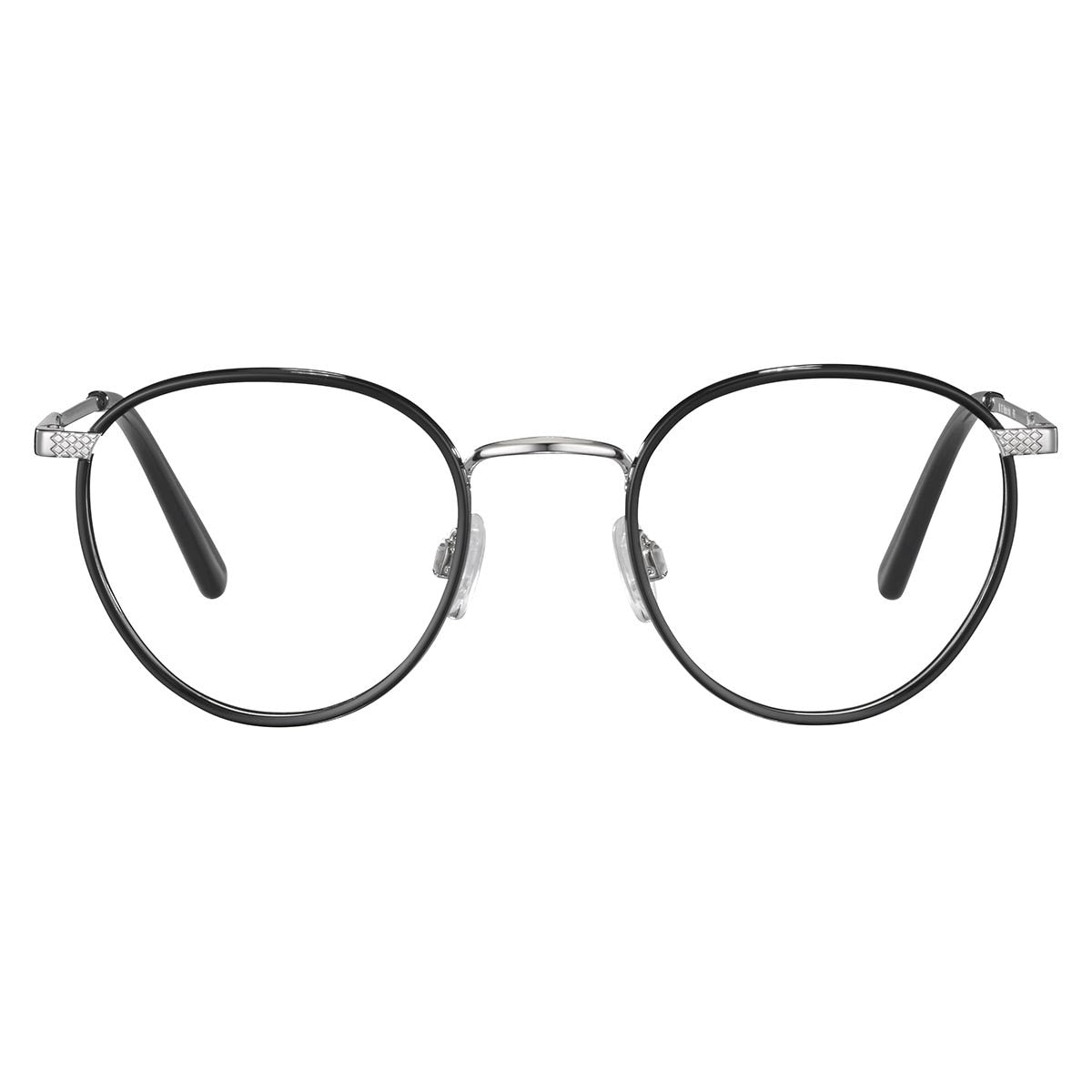 Serengeti Daniel Optic Eyeglasses Shiny Silver Small-Medium