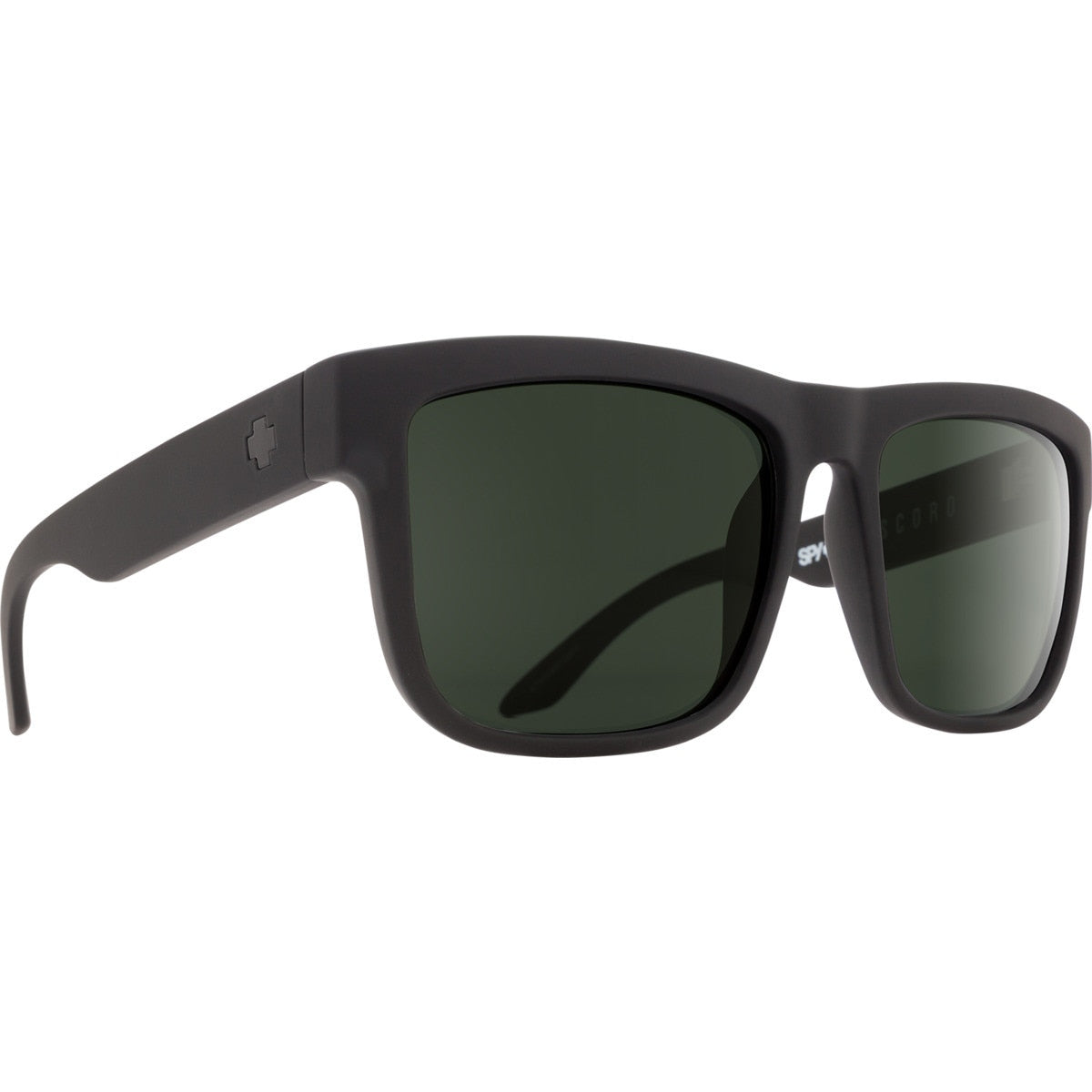 Spy Discord Sunglasses Soft Matte Black 57-17-145