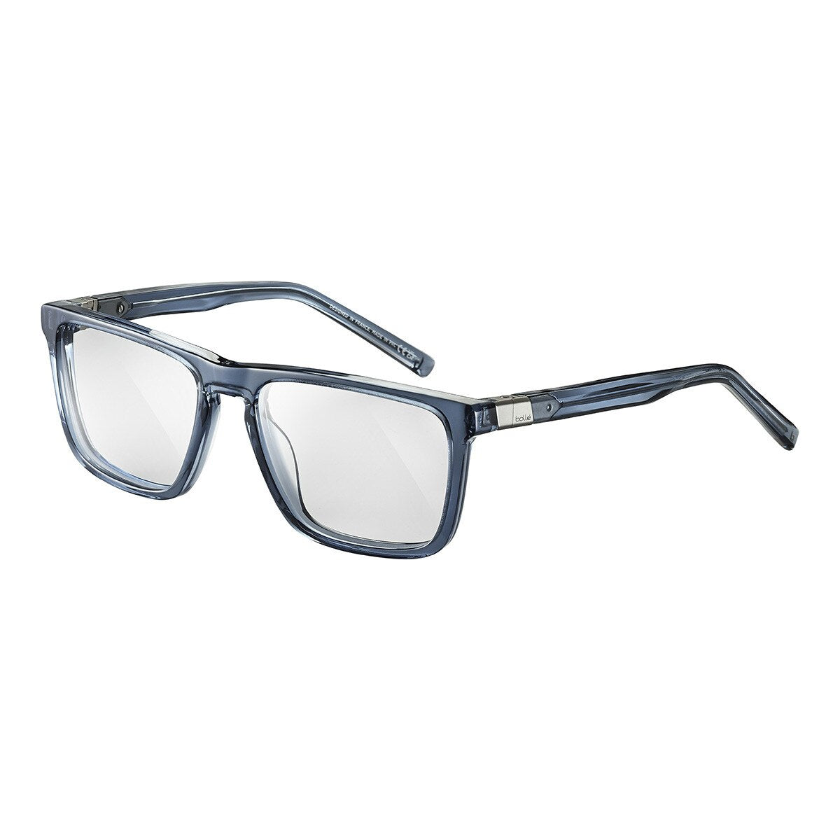Bolle Epid 01 Eyeglasses Transparent Dark Blue Shiny Medium