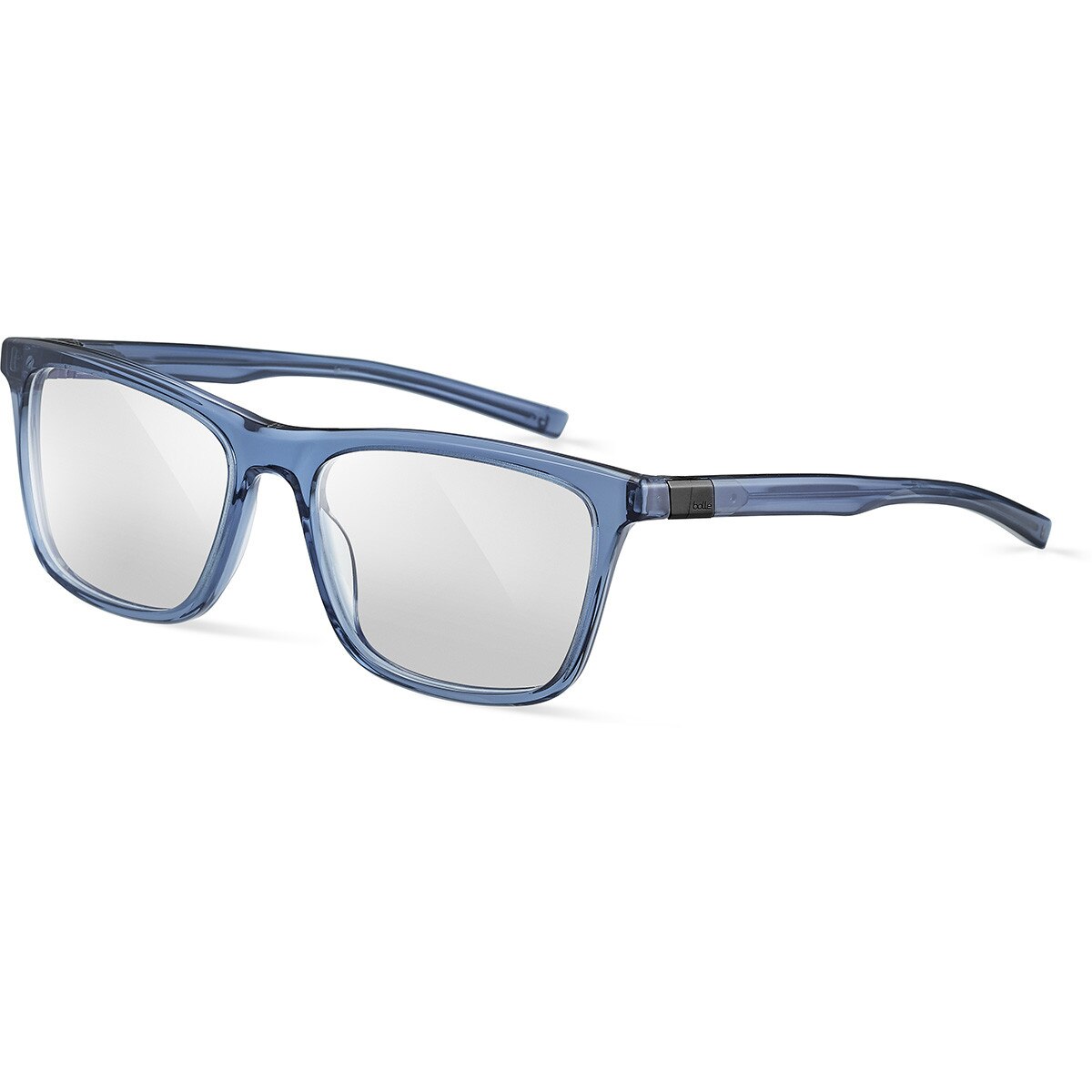 Bolle Feld 01 Eyeglasses  Transparent Blue Shiny Large