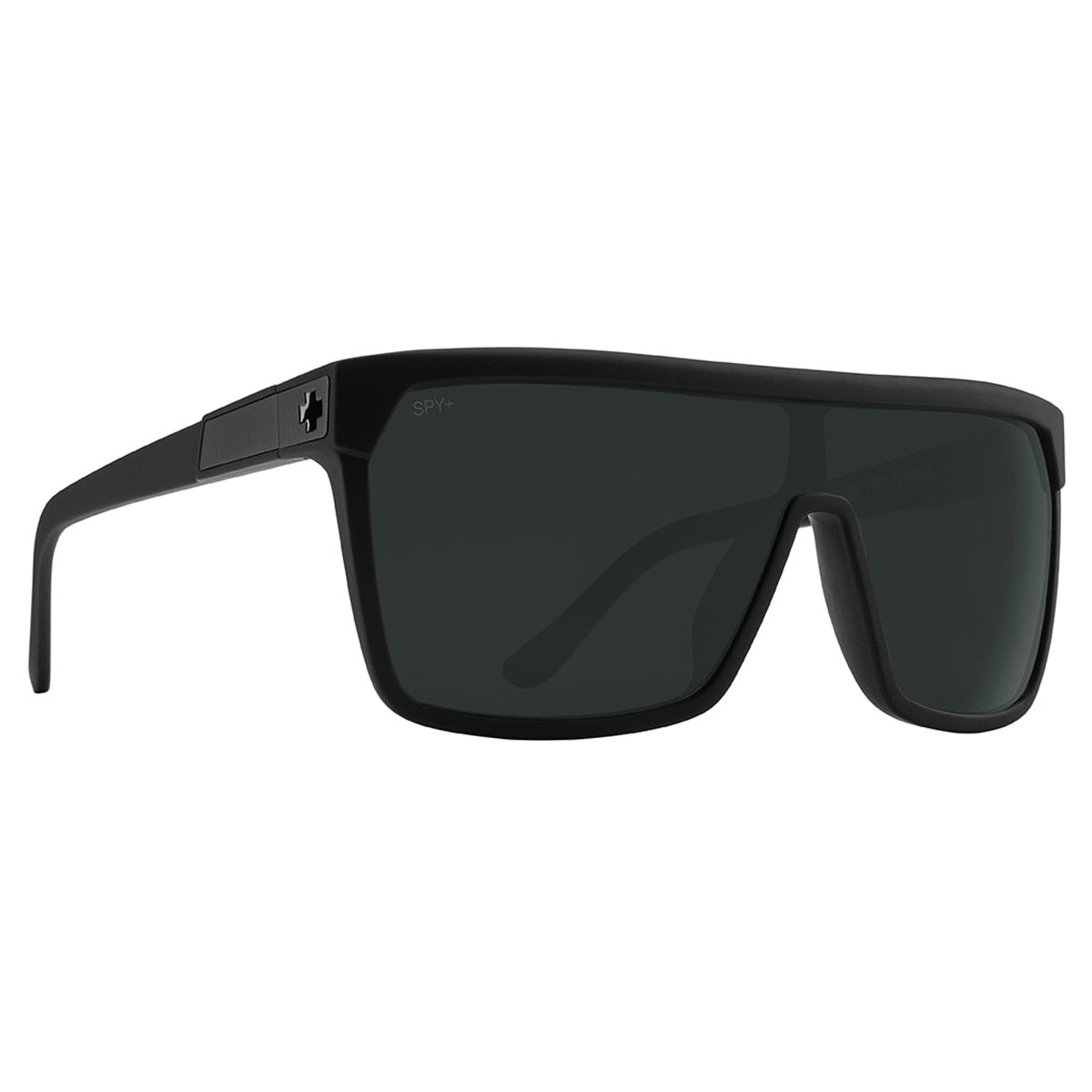 Spy Flynn Sunglasses Soft Matte Black Medium-Large