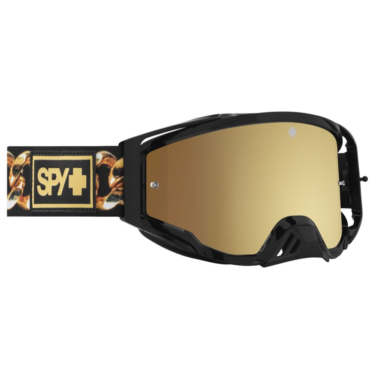 Black Motocross Goggles - Foundation Plus