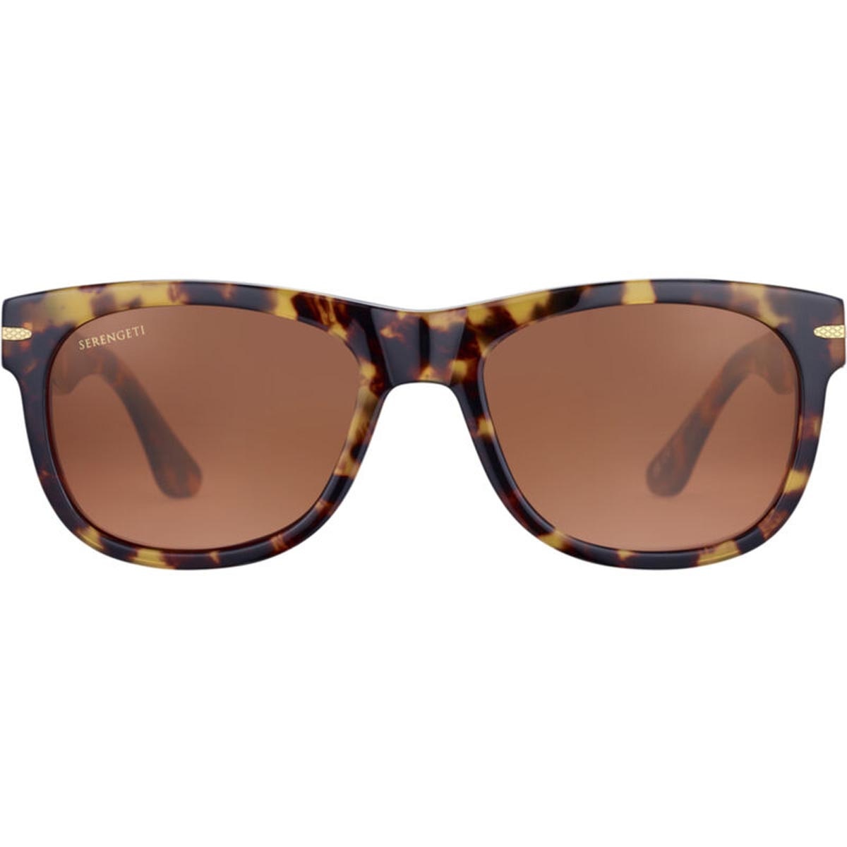 Serengeti Foyt Large Sunglasses Shiny Tortoise Havana Large