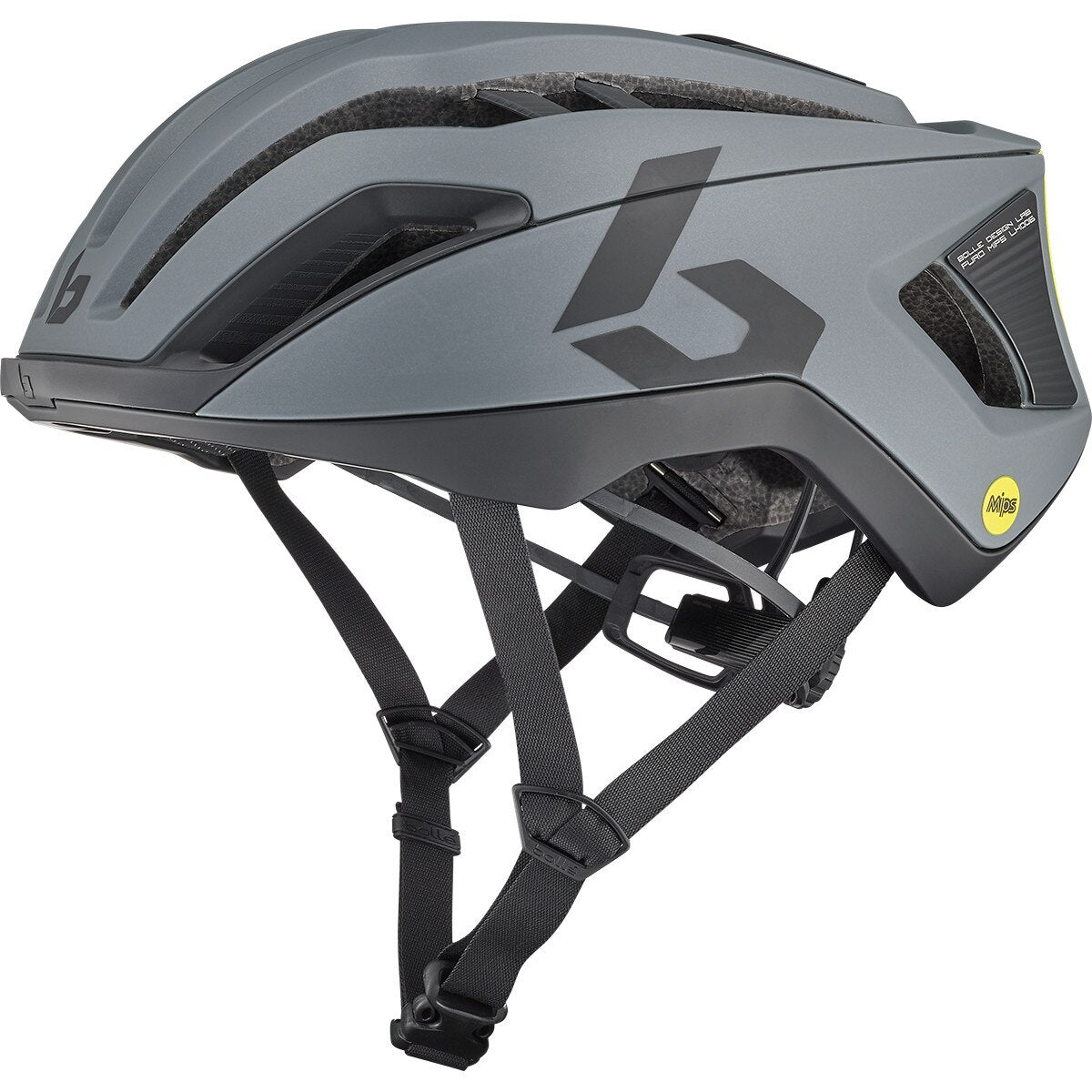 Bolle Furo Mips Cycling Helmet Grey & Neon Yellow Small, Medium, Large S 52-55