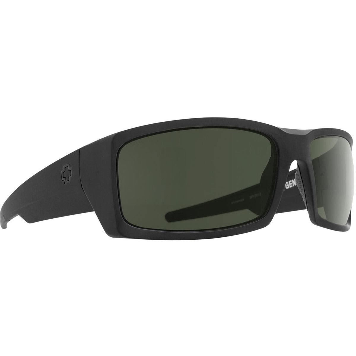 Spy General Sunglasses Soft Matte Black Medium, Medium-Large, Large