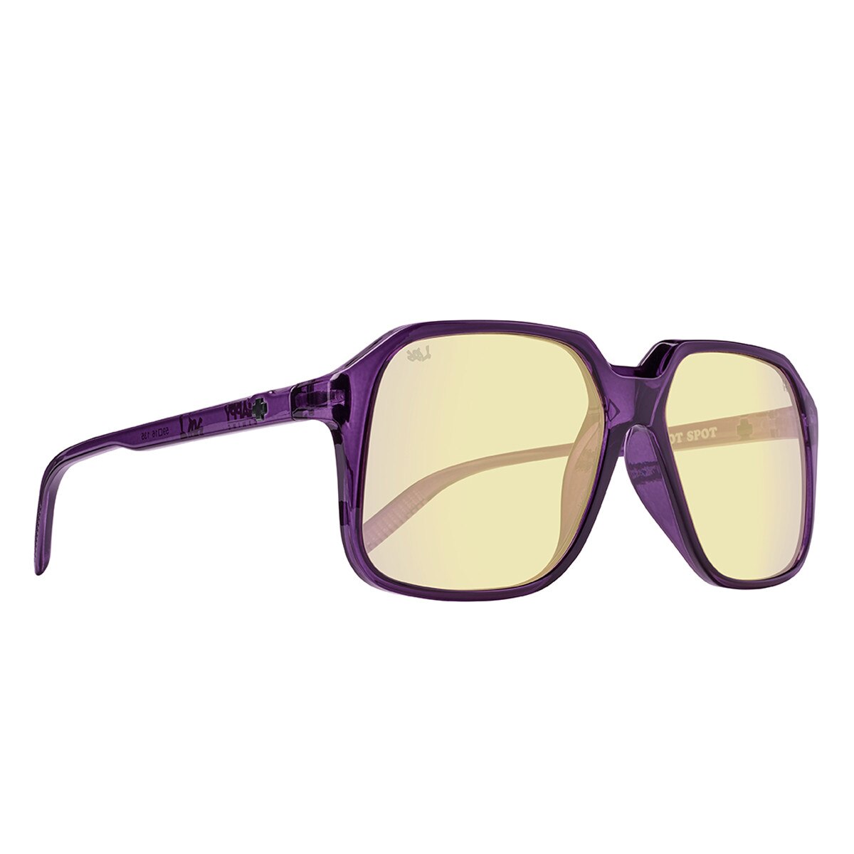 Spy HOTSPOT GAMING Eyeglasses Translucent Purple Large-Extra Large